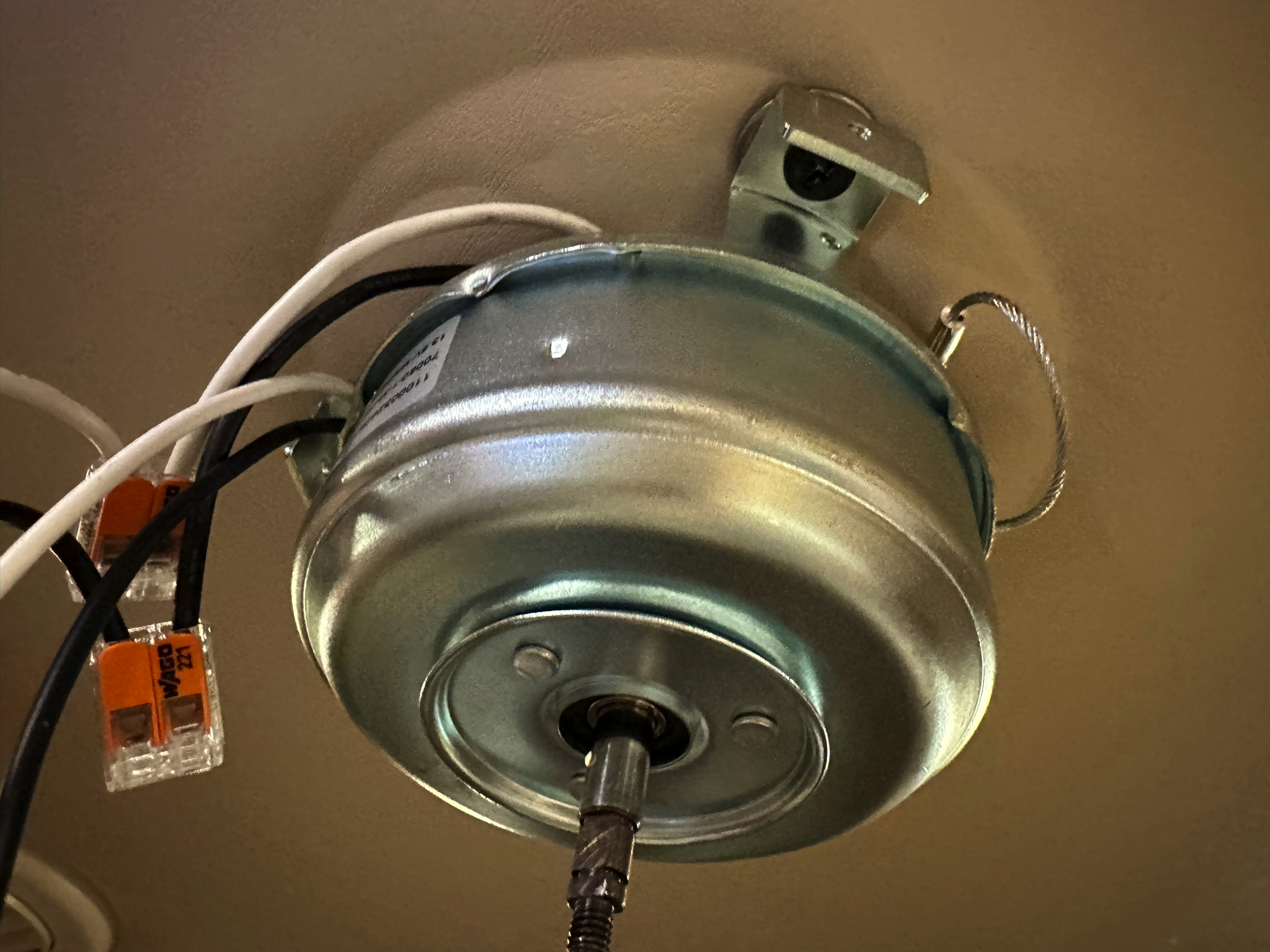 Ceiling fan motor replacement