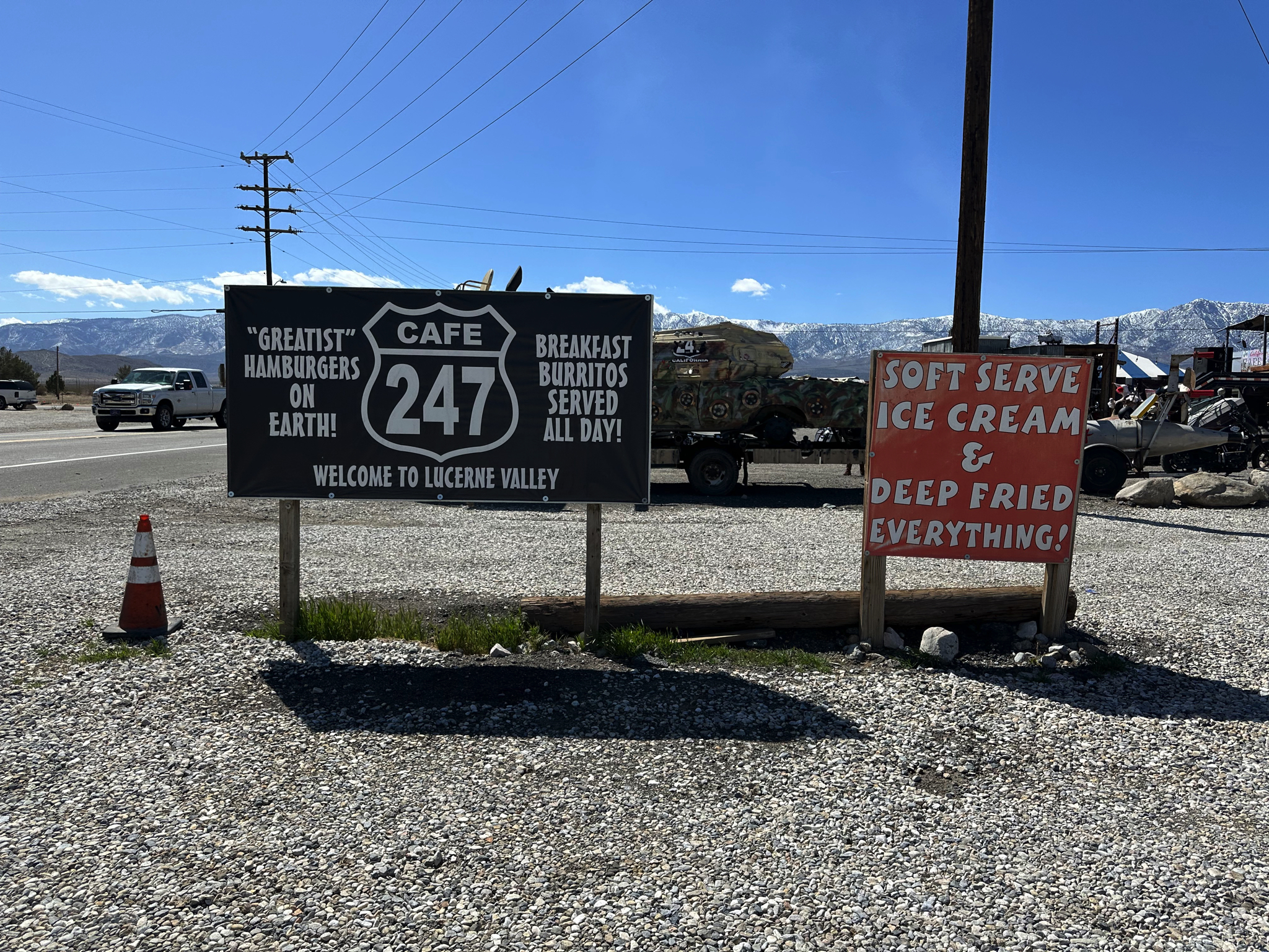 Travel from Yermo to Palm Desert, California