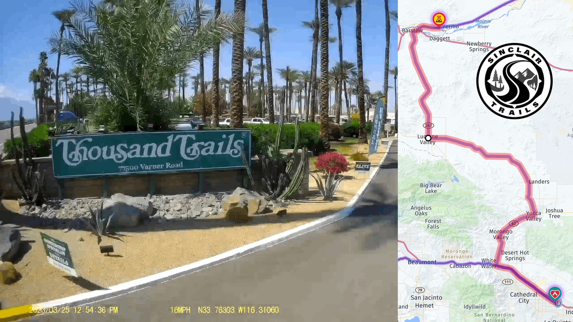 RV travel video thumbnail