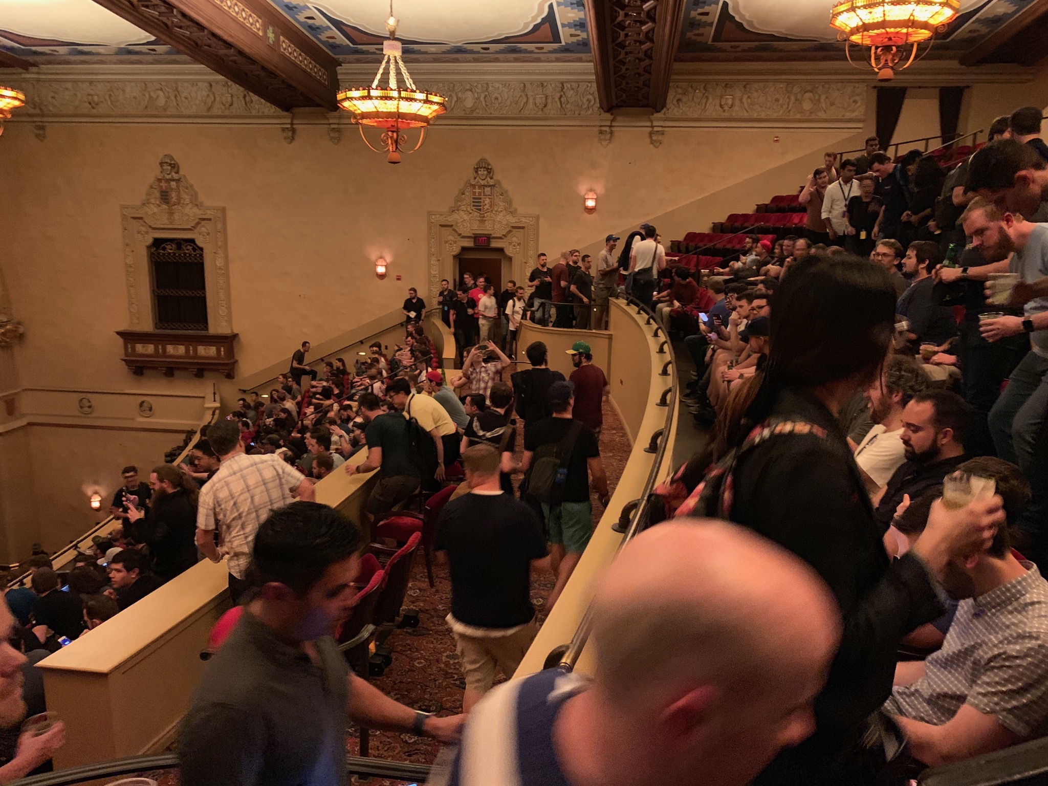 California Theatre balcony