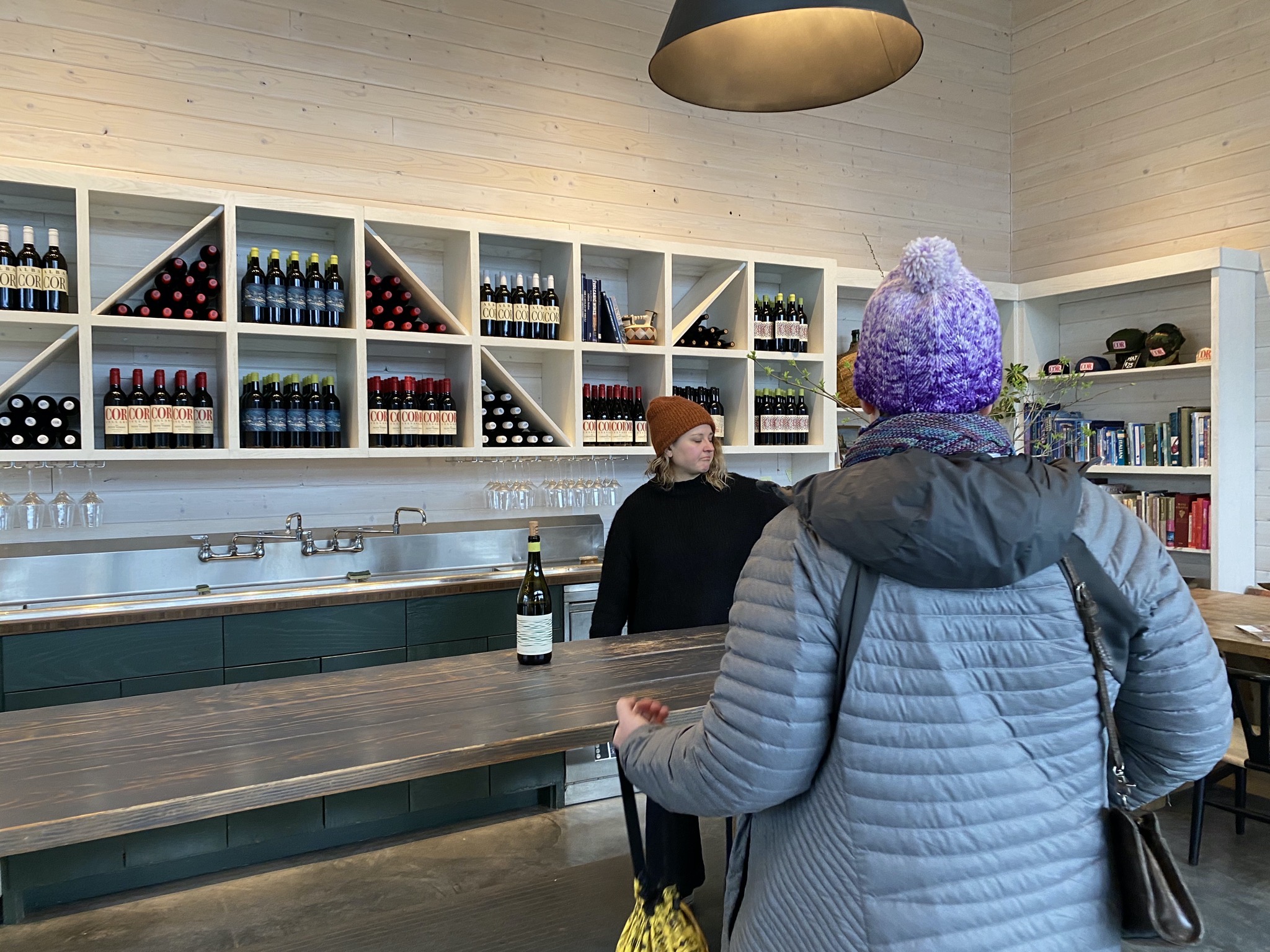 COR Cellars bar
