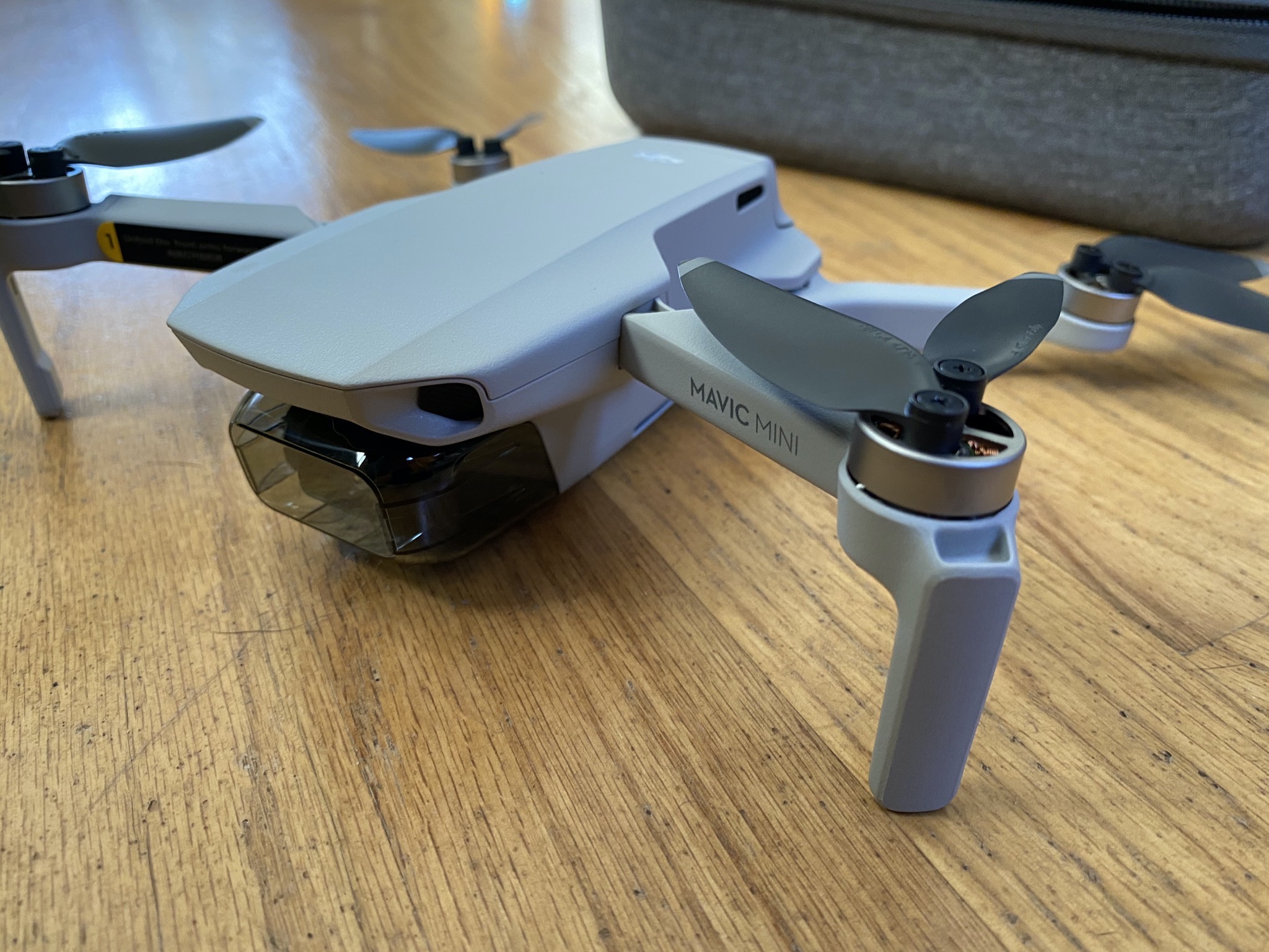 Unfolded drone