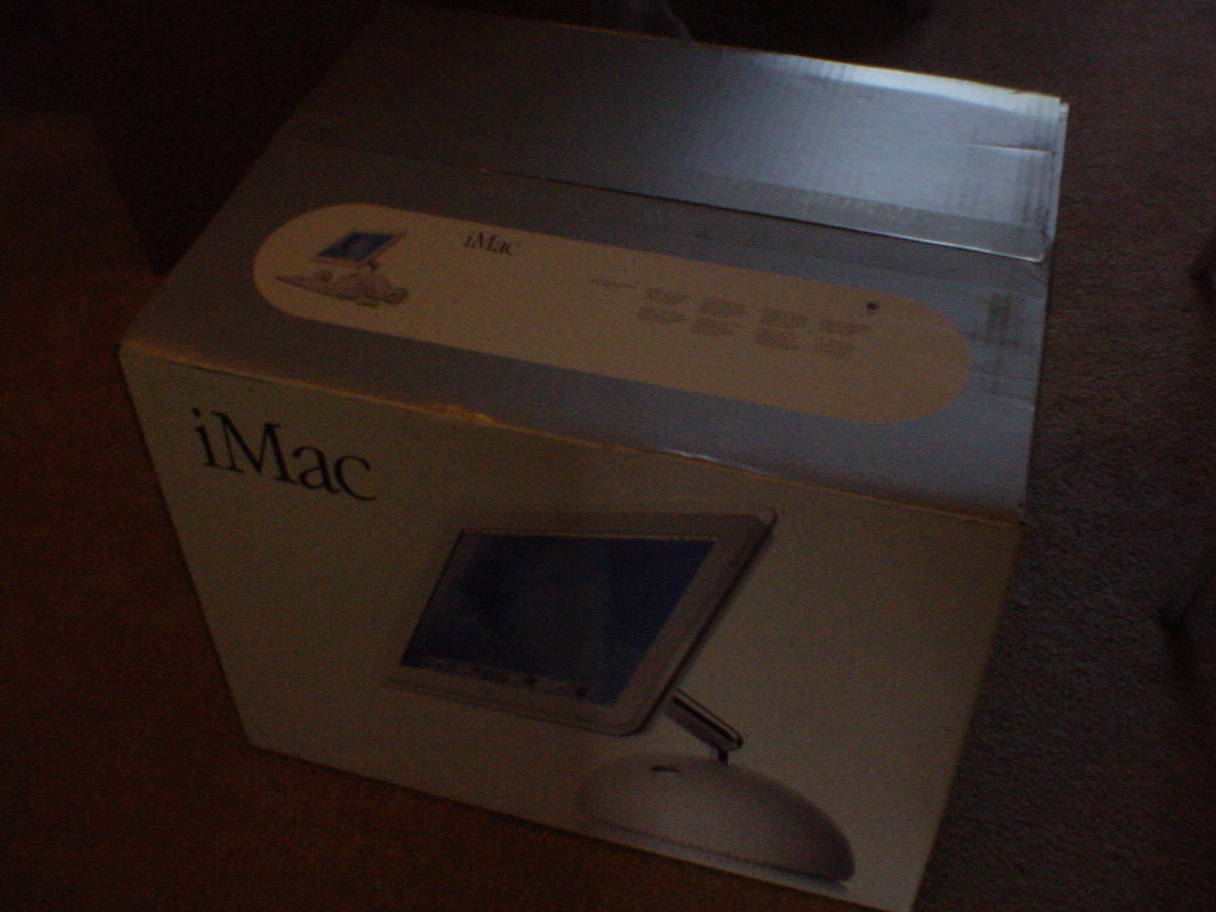iMac box