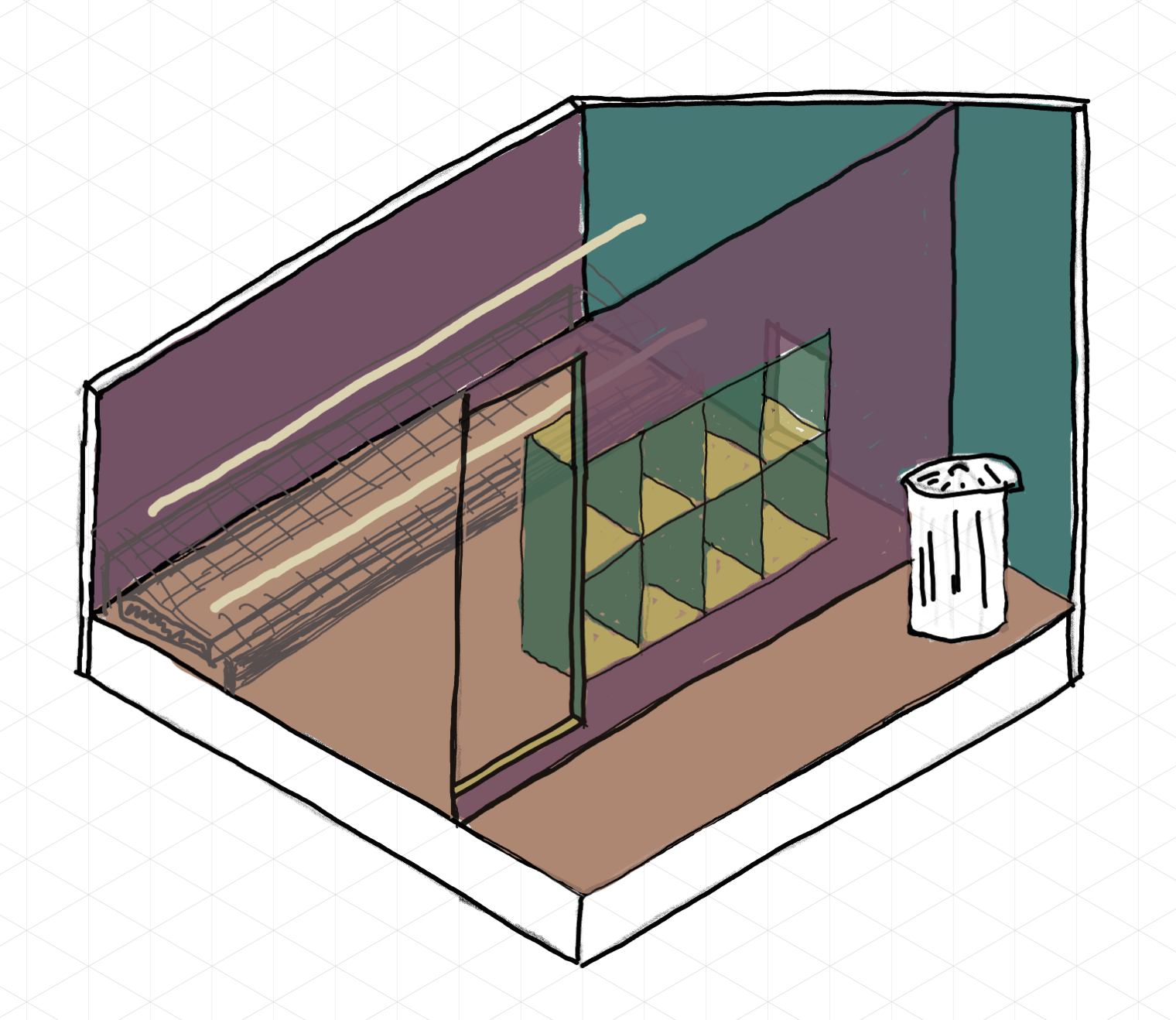 Early chicken coop design