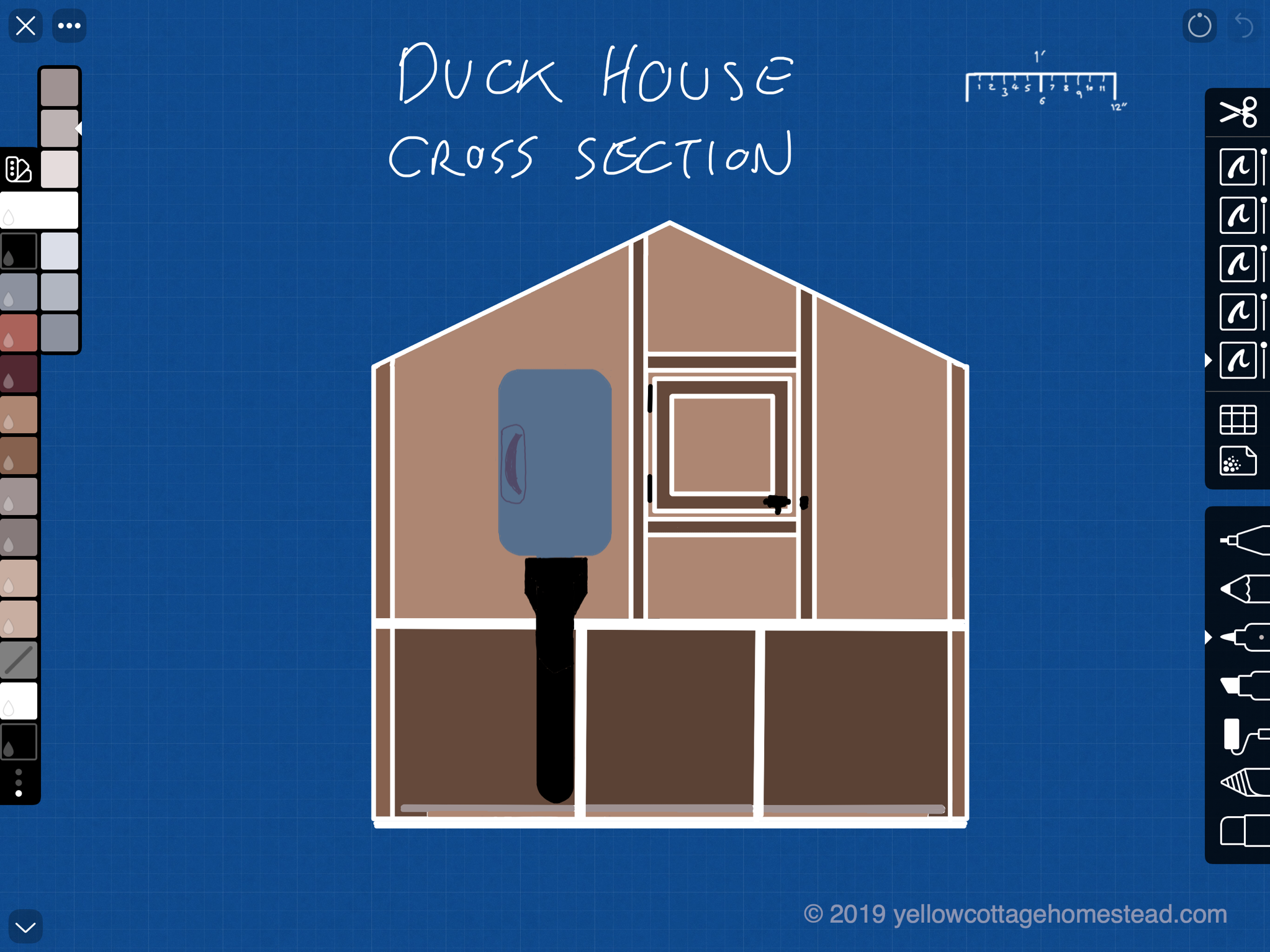 Duck house design