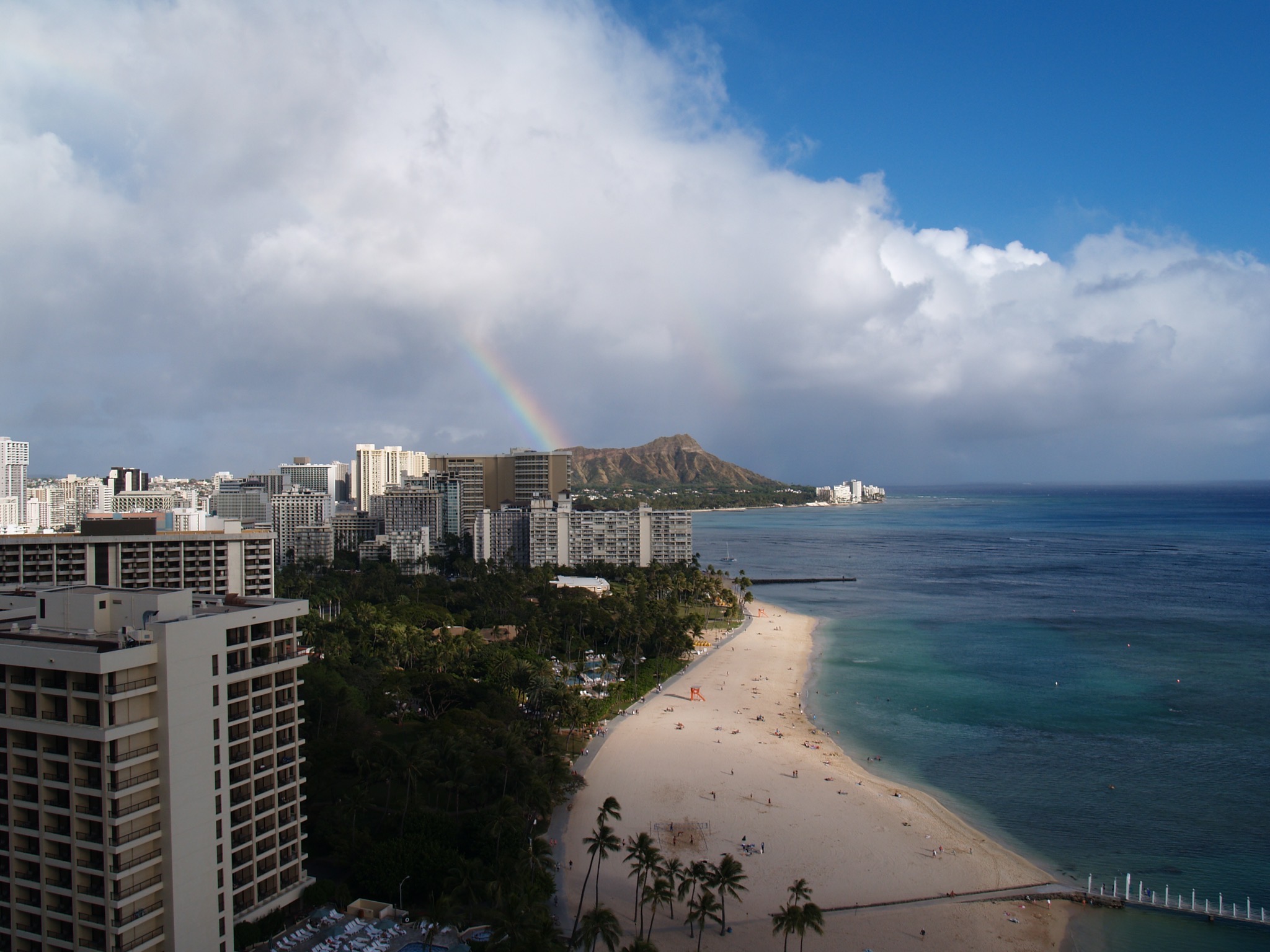 Rainbow over Diamond Head
