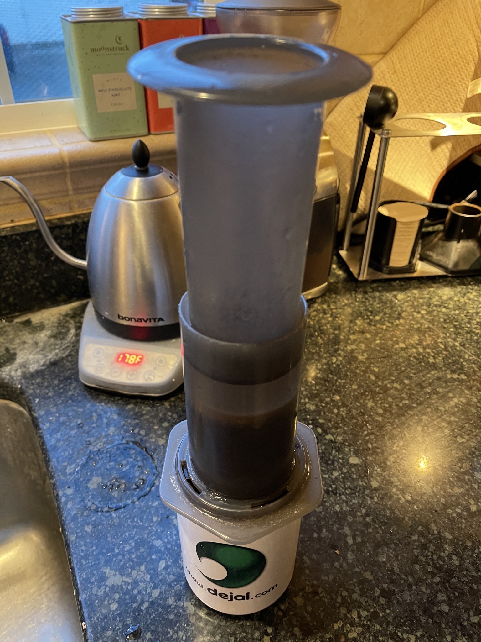 AeroPress inverted method