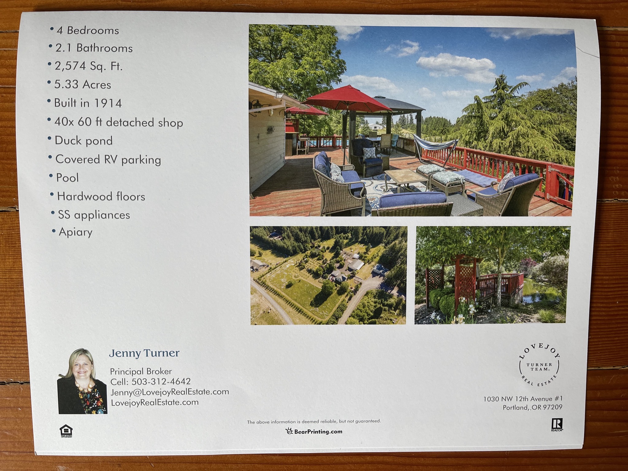 House brochure