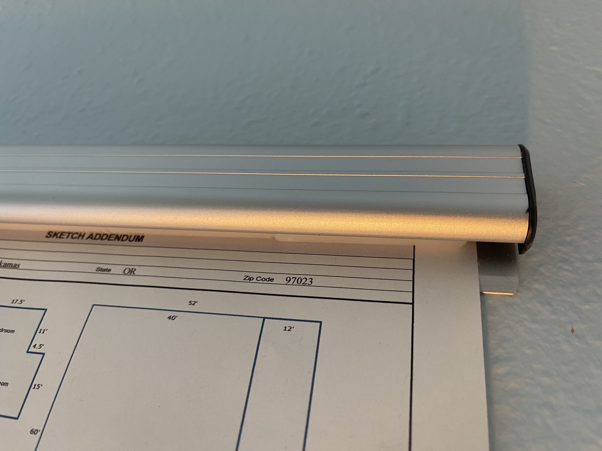 Grip strip with papers