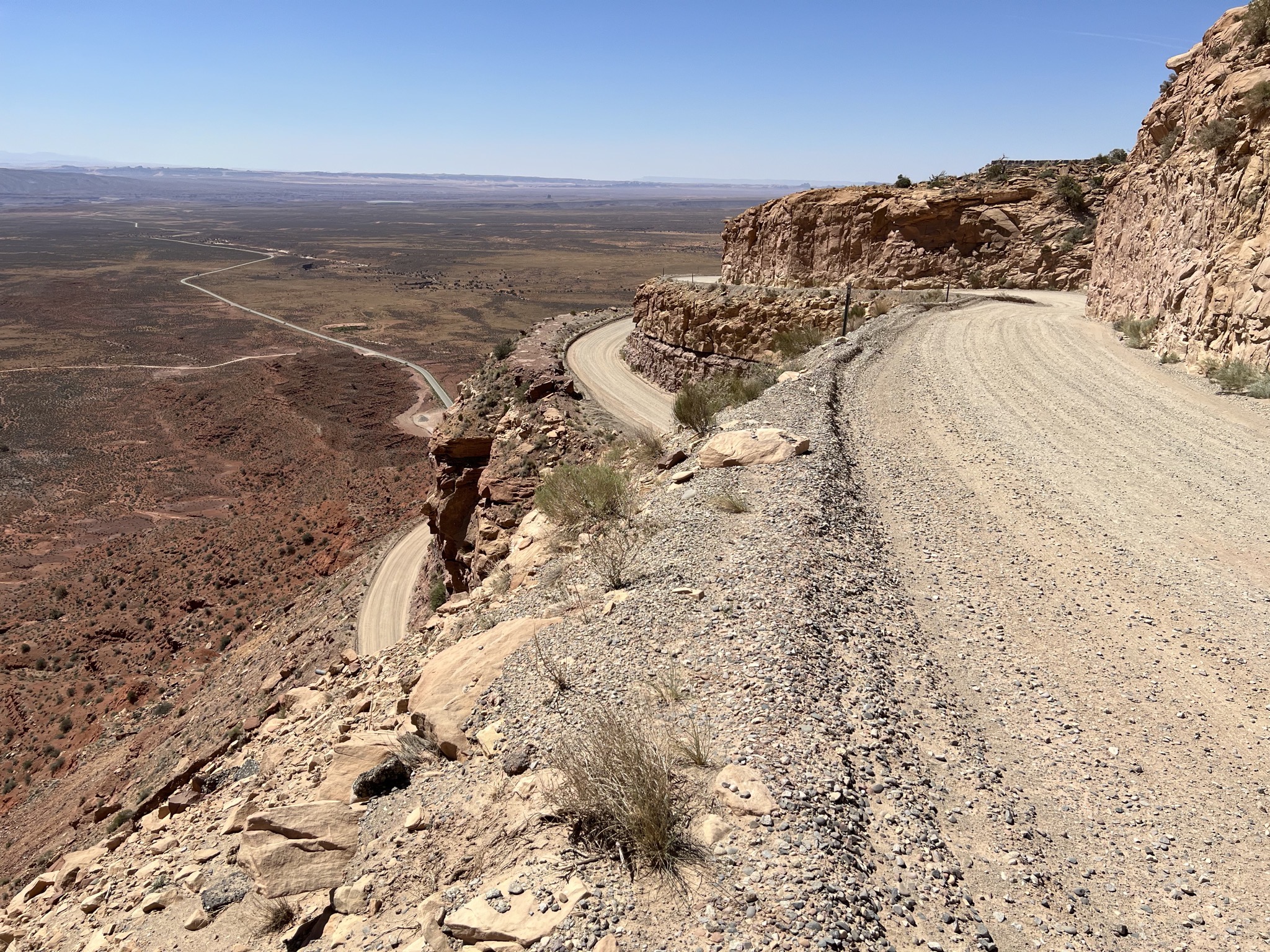Moki Dugway switchbacks