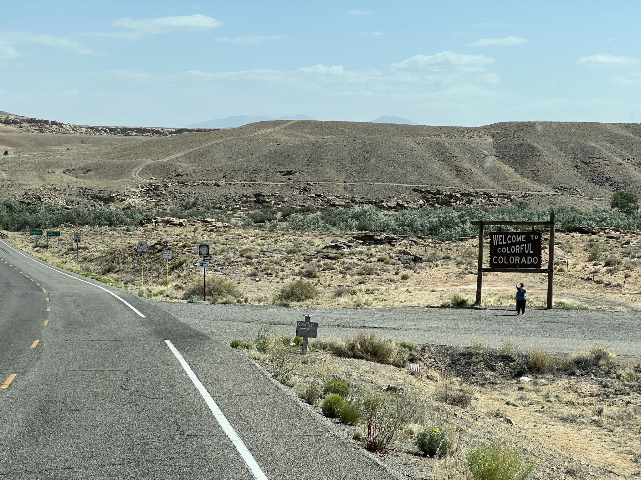 Entering Colorado