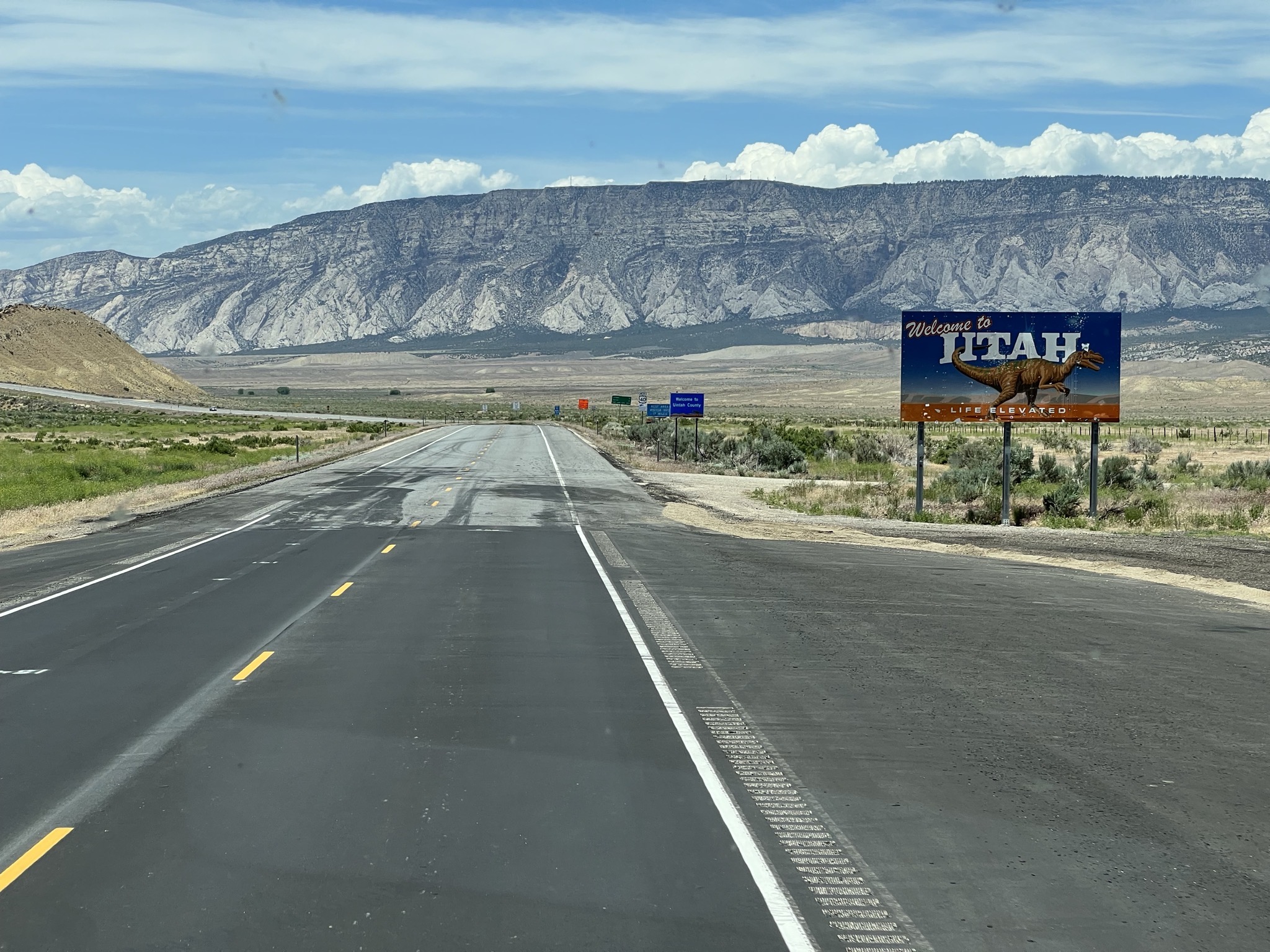 Entering Utah