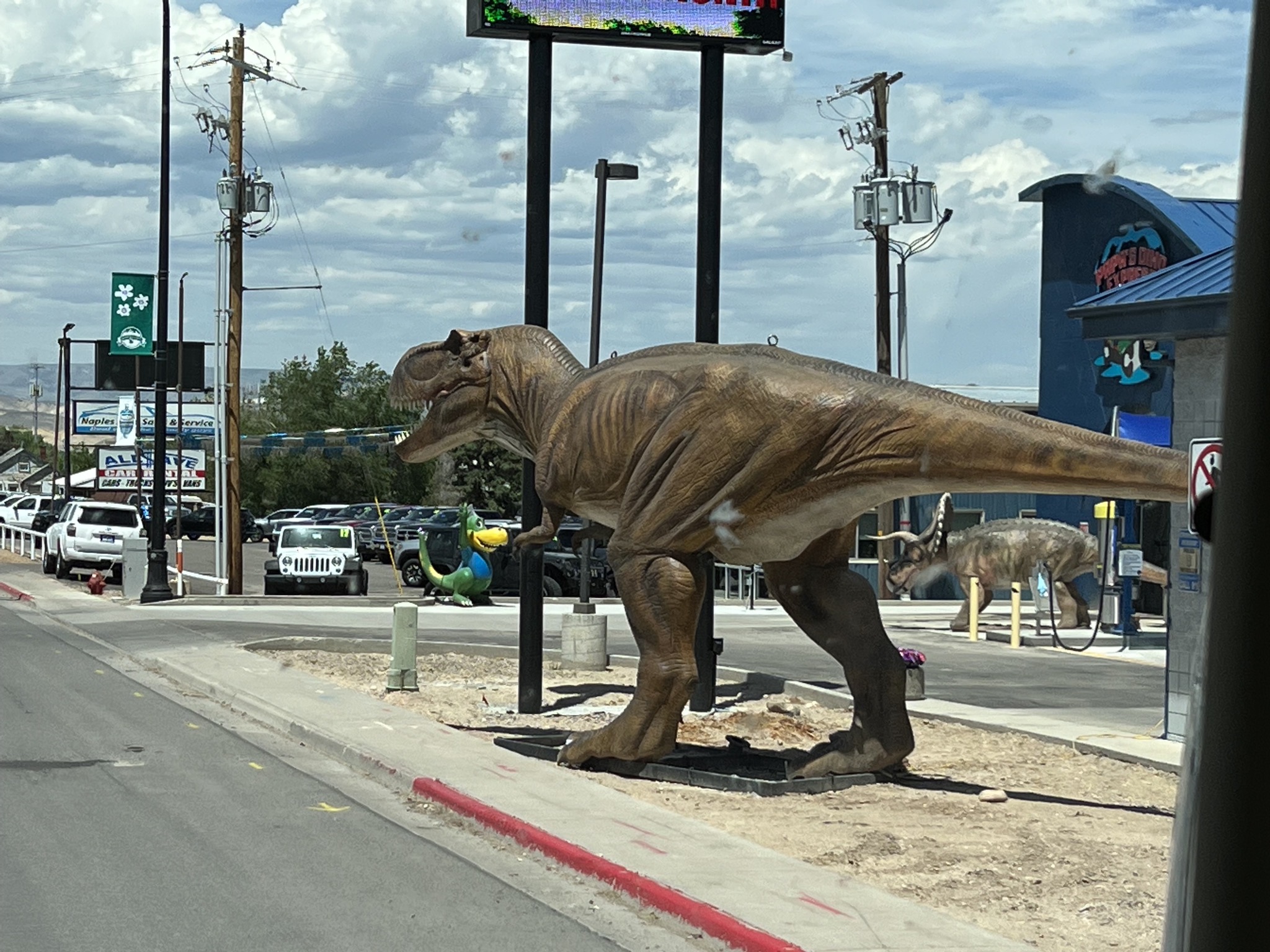 Dinosaur in Vernal