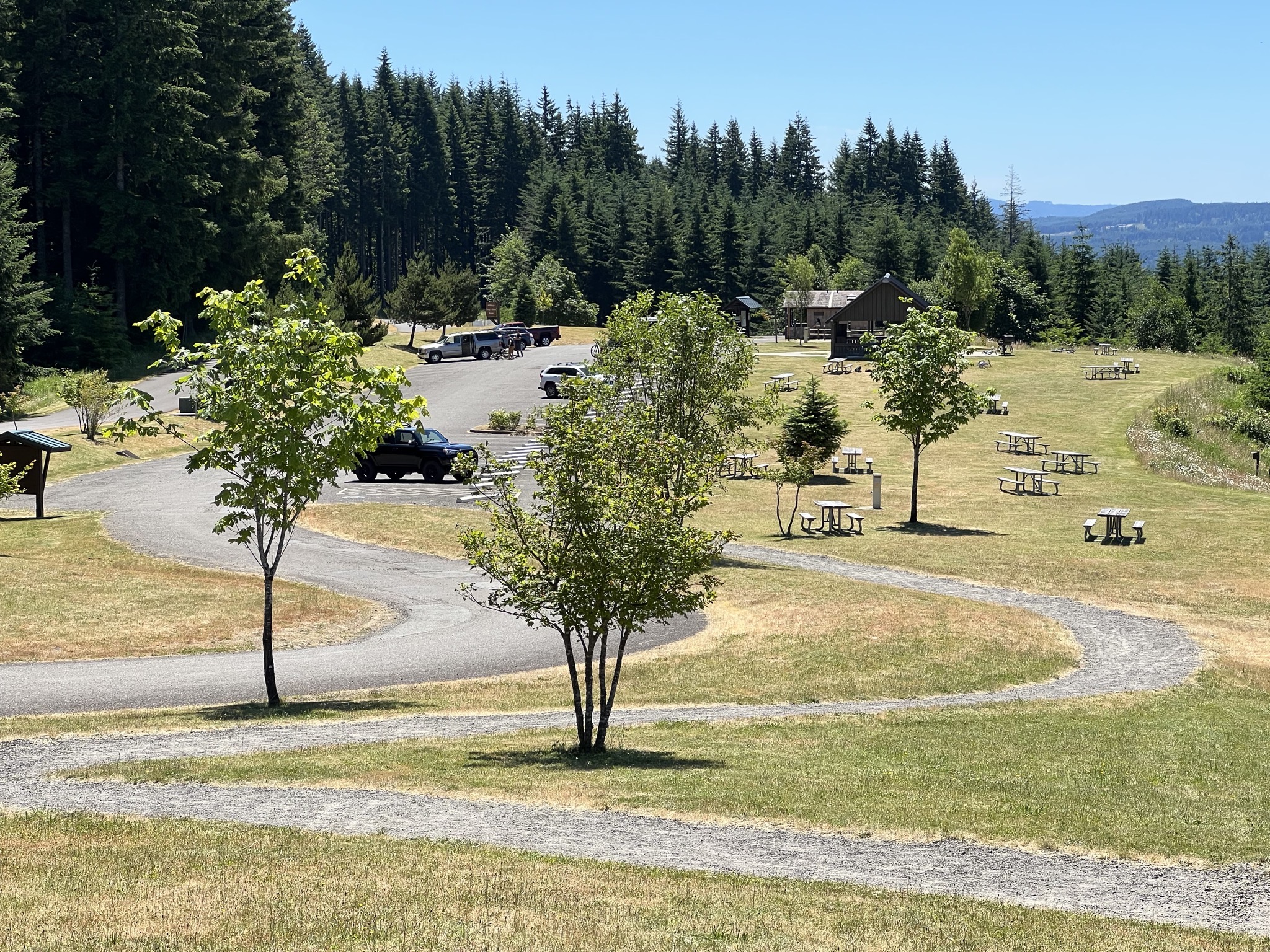 Hilltop area
