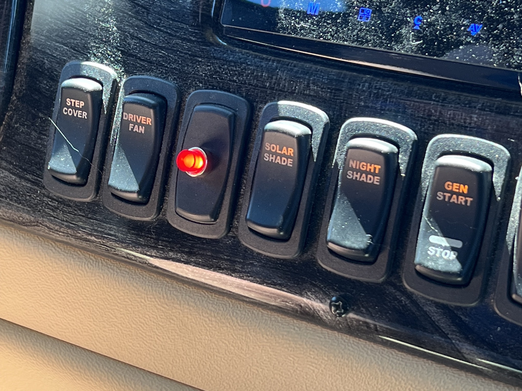 Toad brake indicator