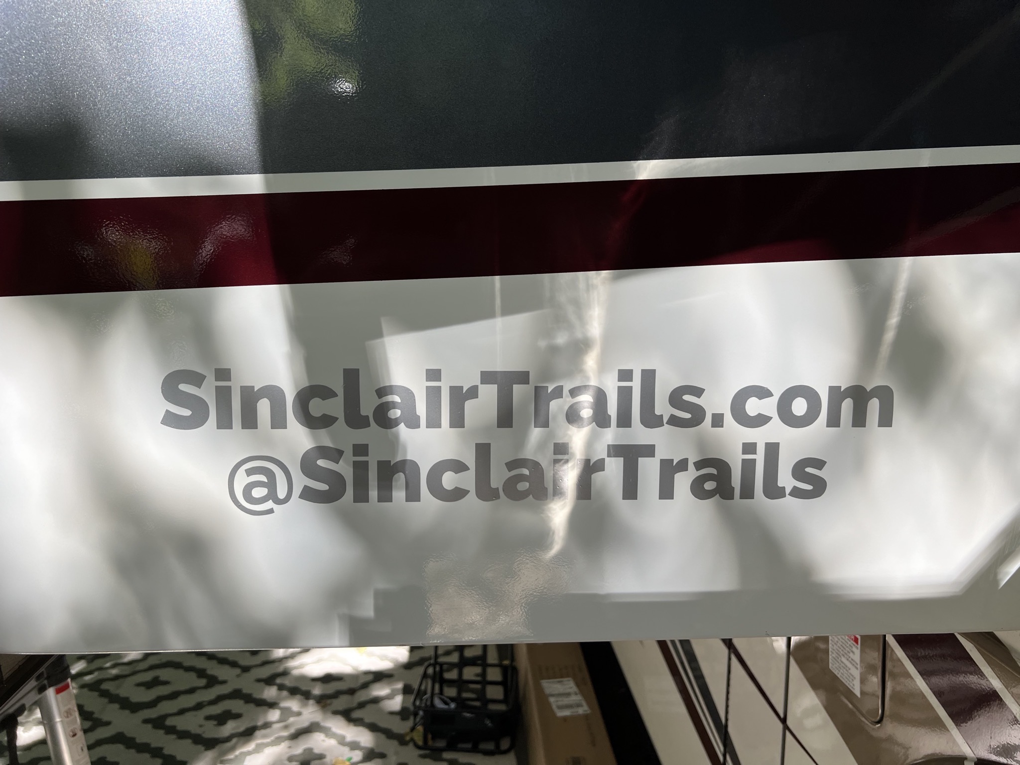 Sinclair Trails sticker