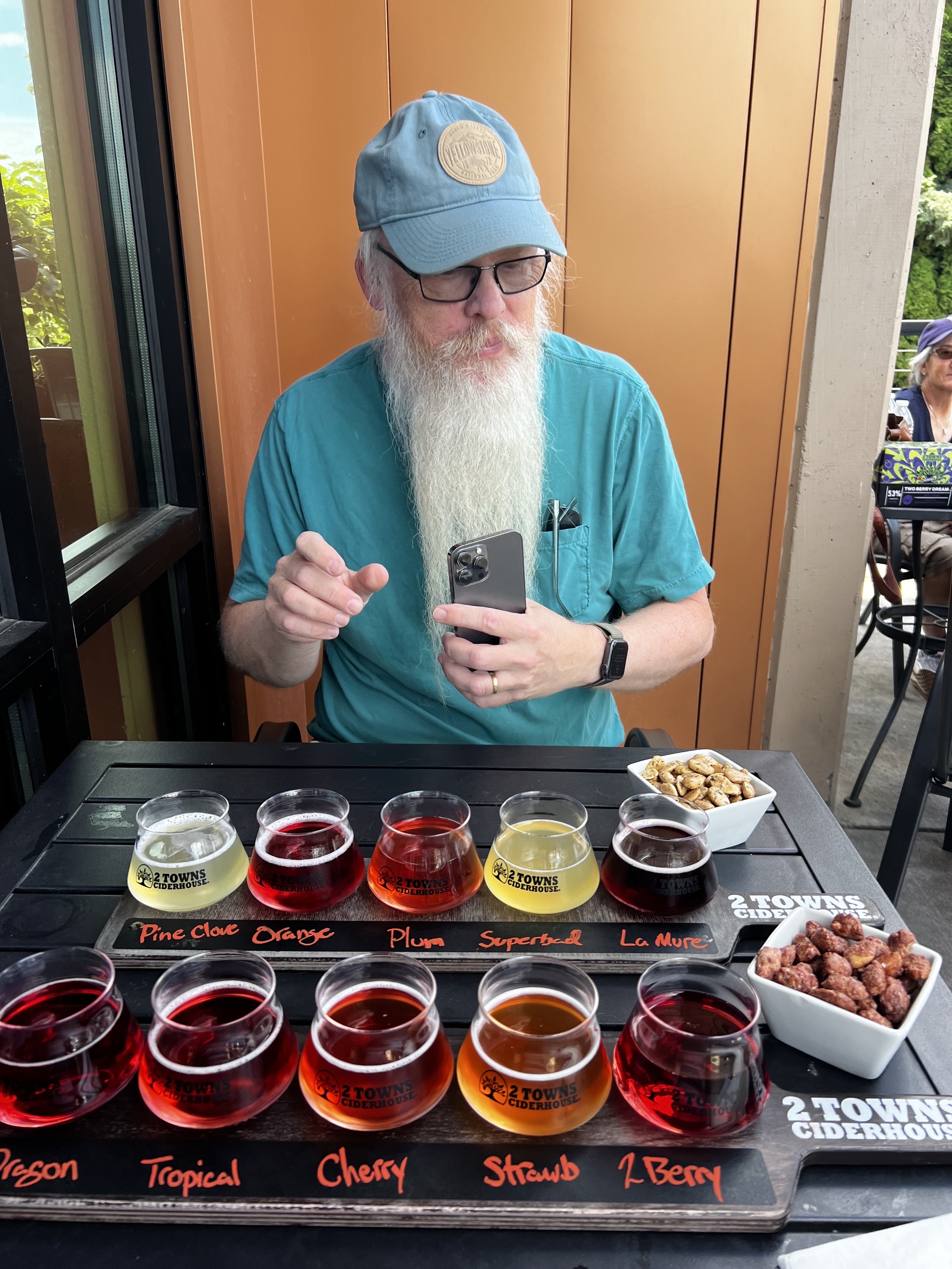 Cider sampling