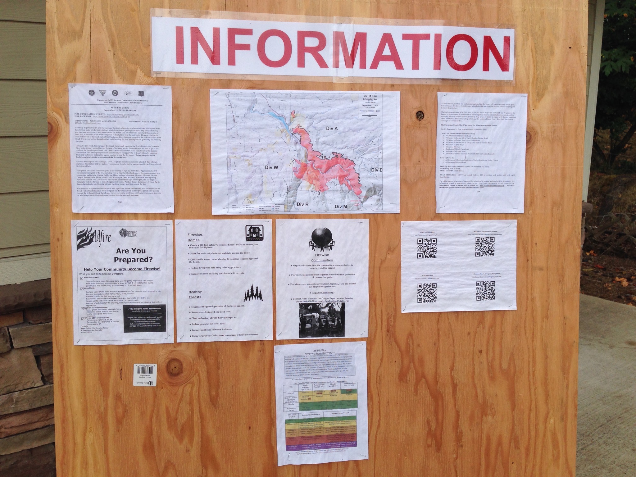 Fire info