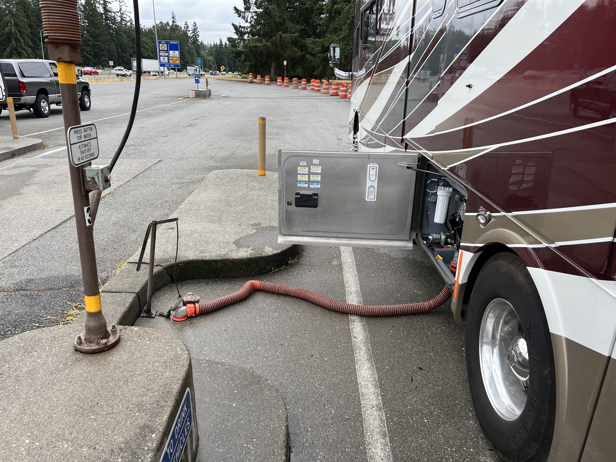 Dump station