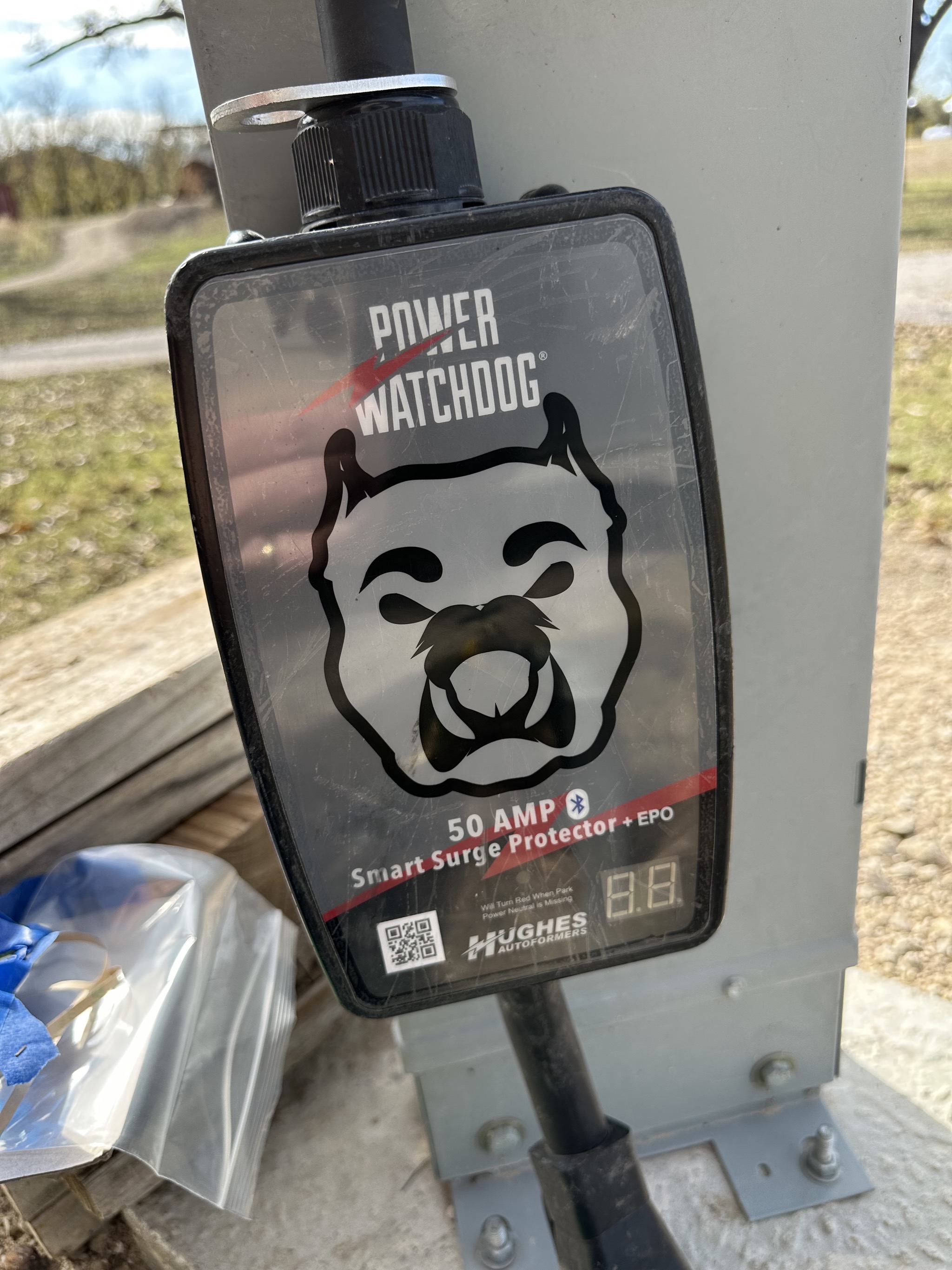 Power Watchdog dimmer shade