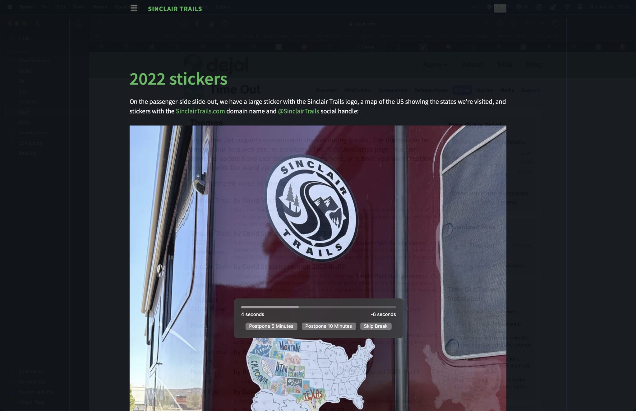 Sinclair Trails theme