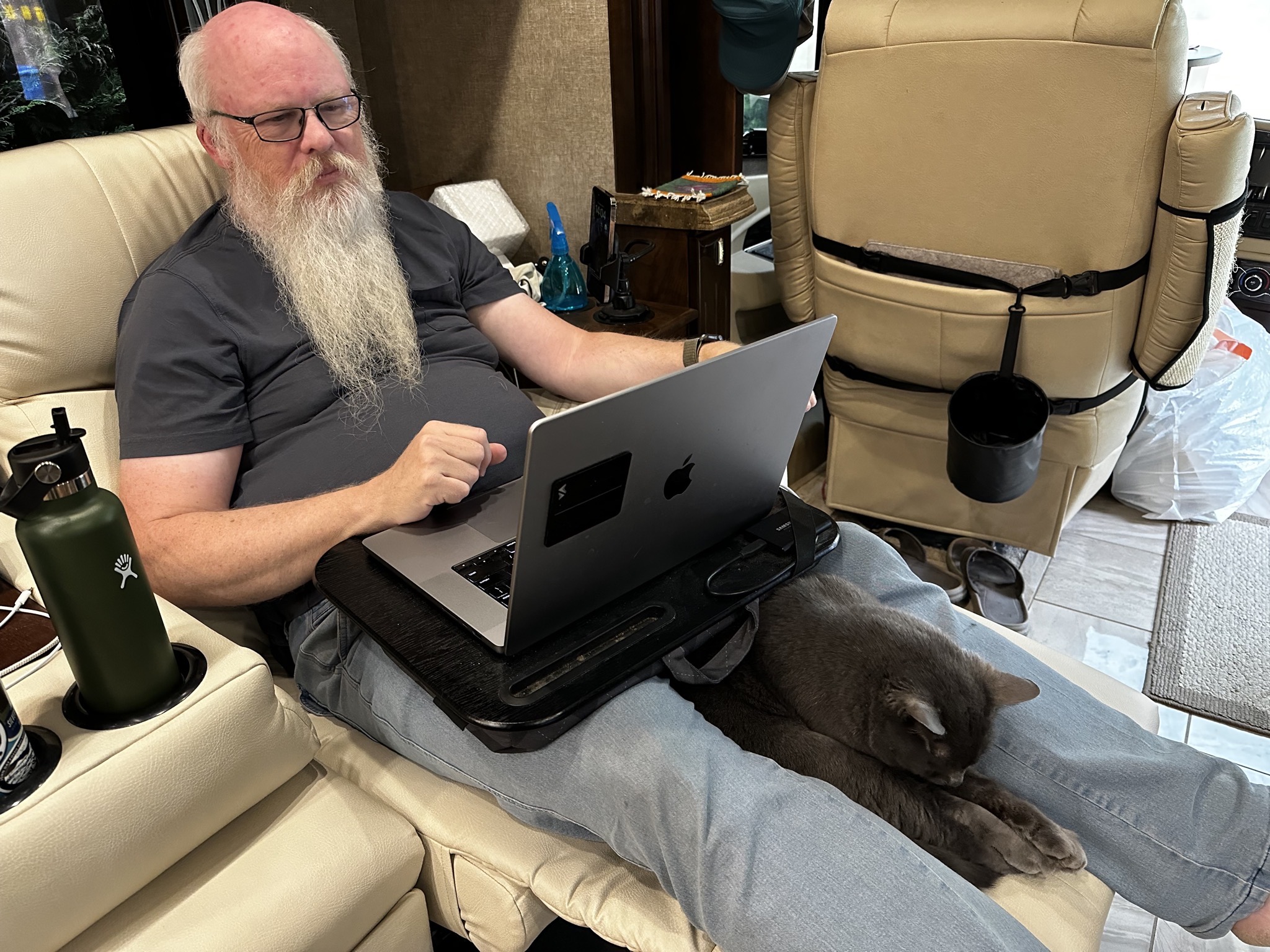 David’s lap desk