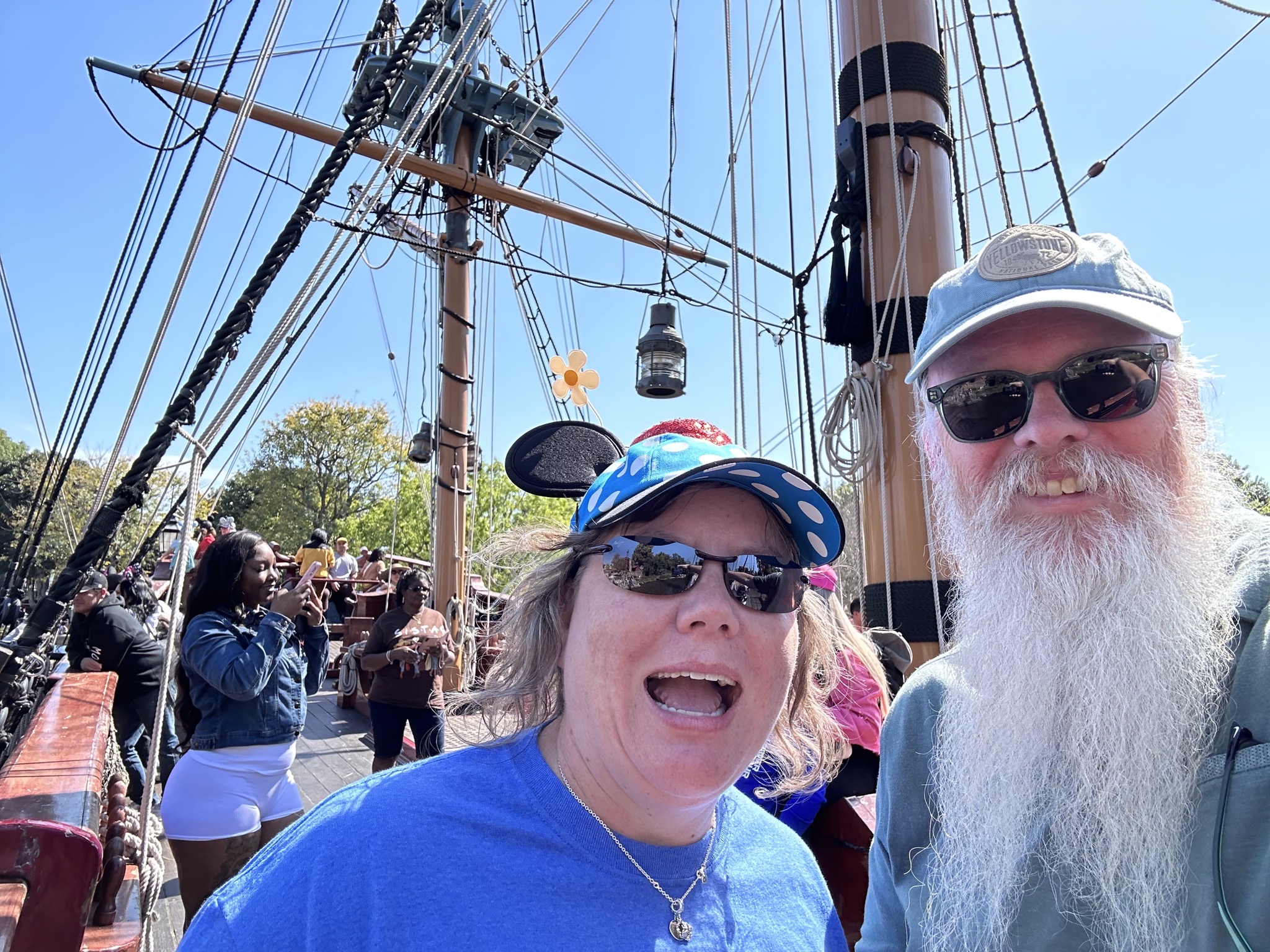 Ship selfie