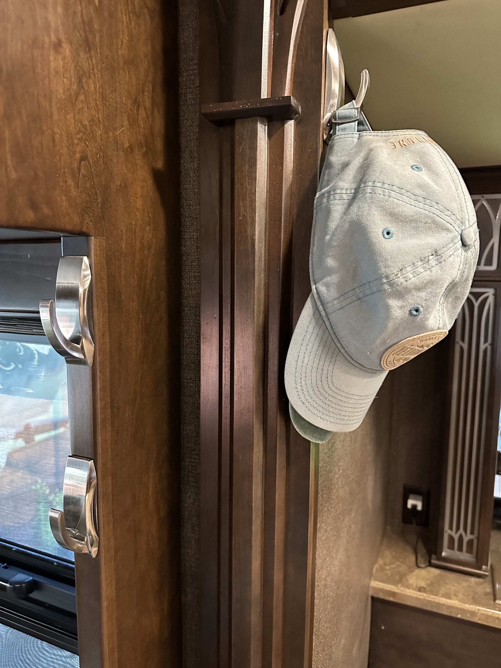 Hats on hooks