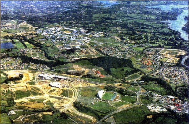 Albany from the air