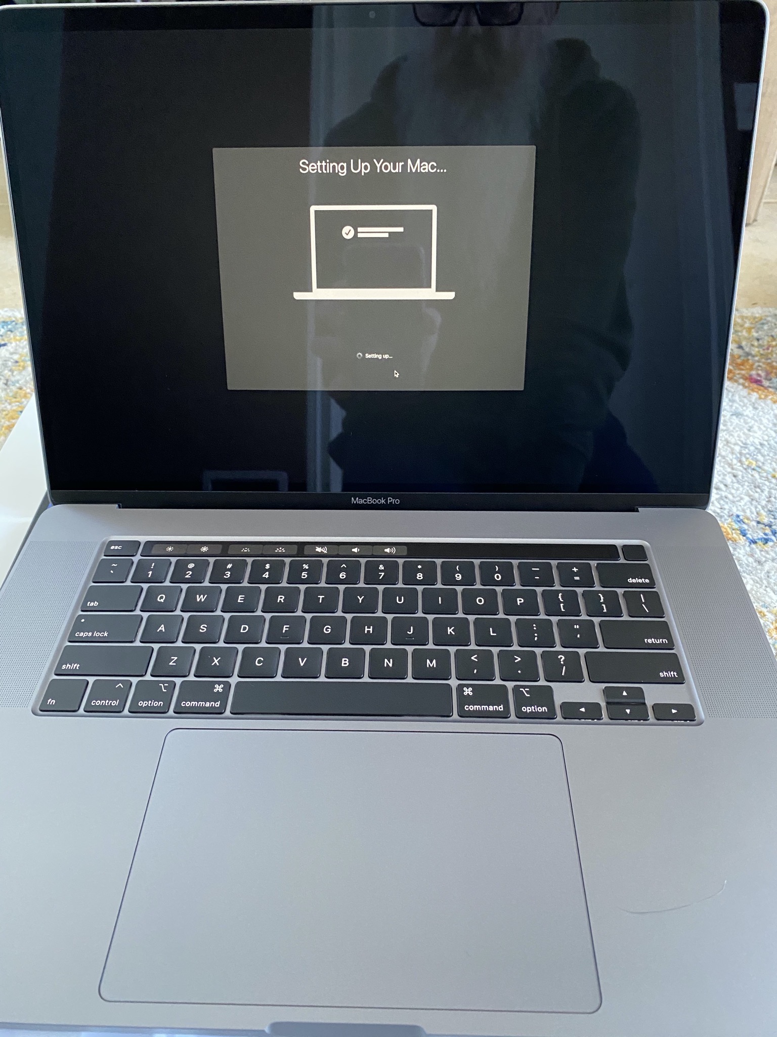 MacBook Pro 16 setup