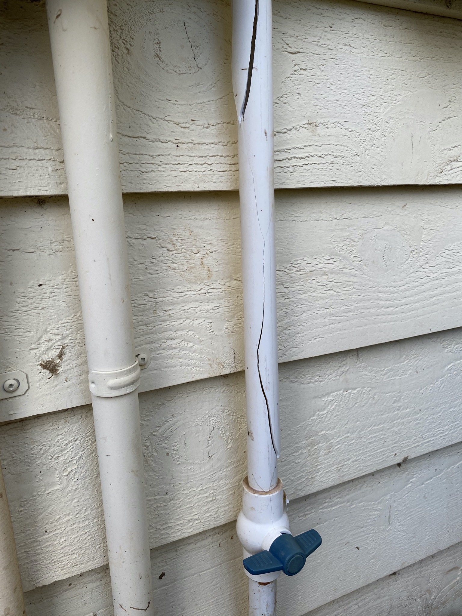 Burst pipe