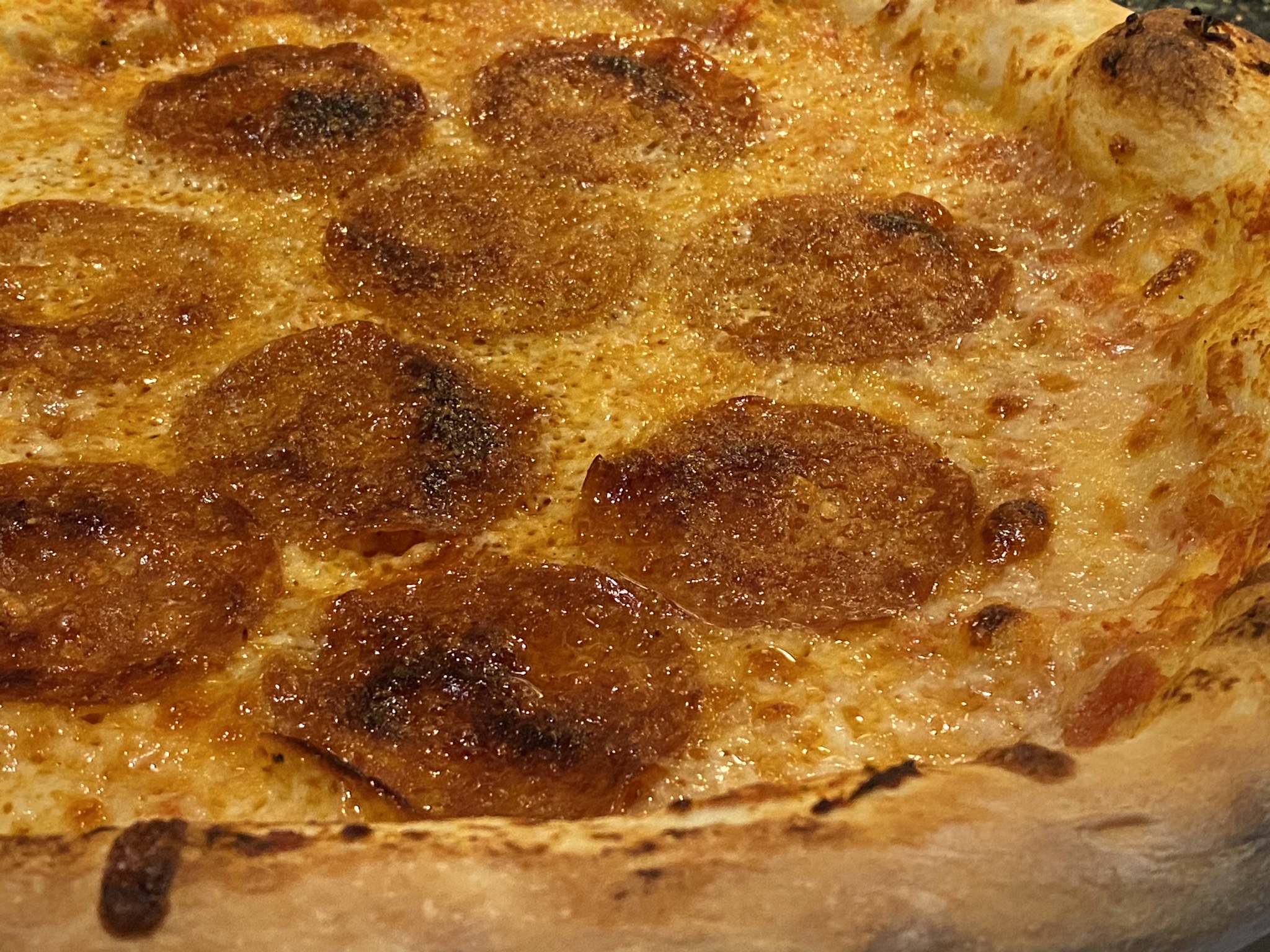 Pepperoni pizza