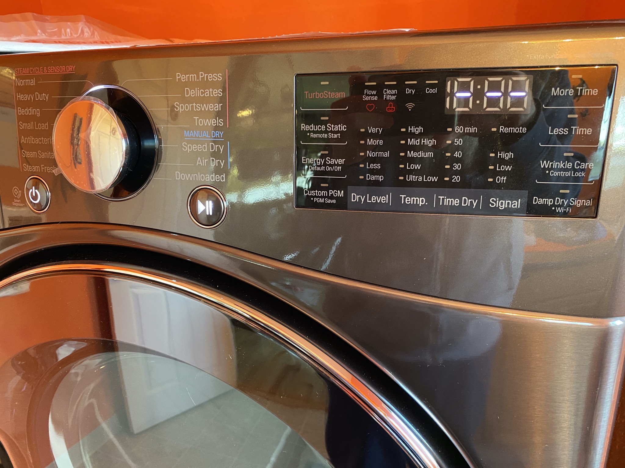 Dryer controls