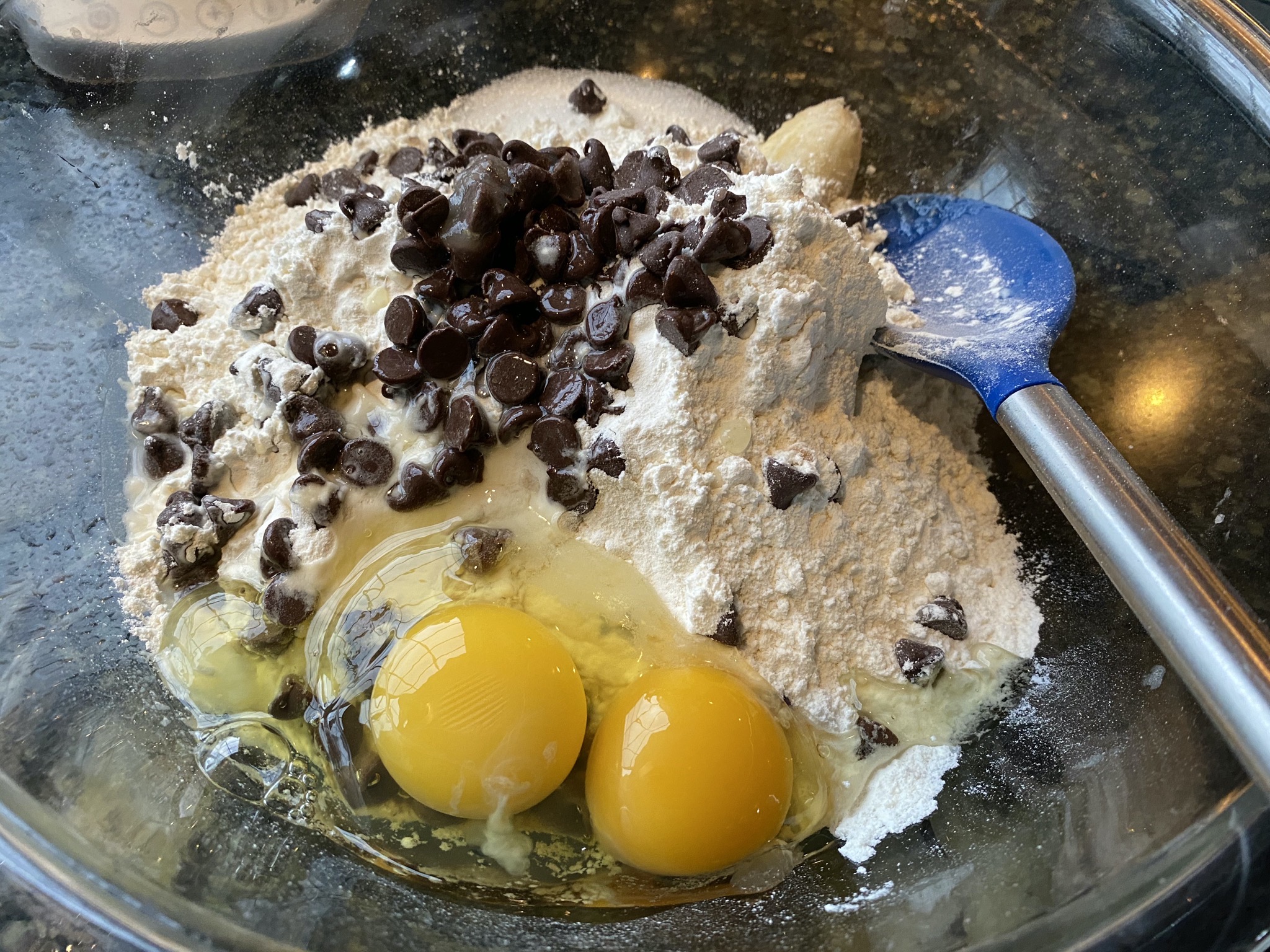 Banana bread ingredients