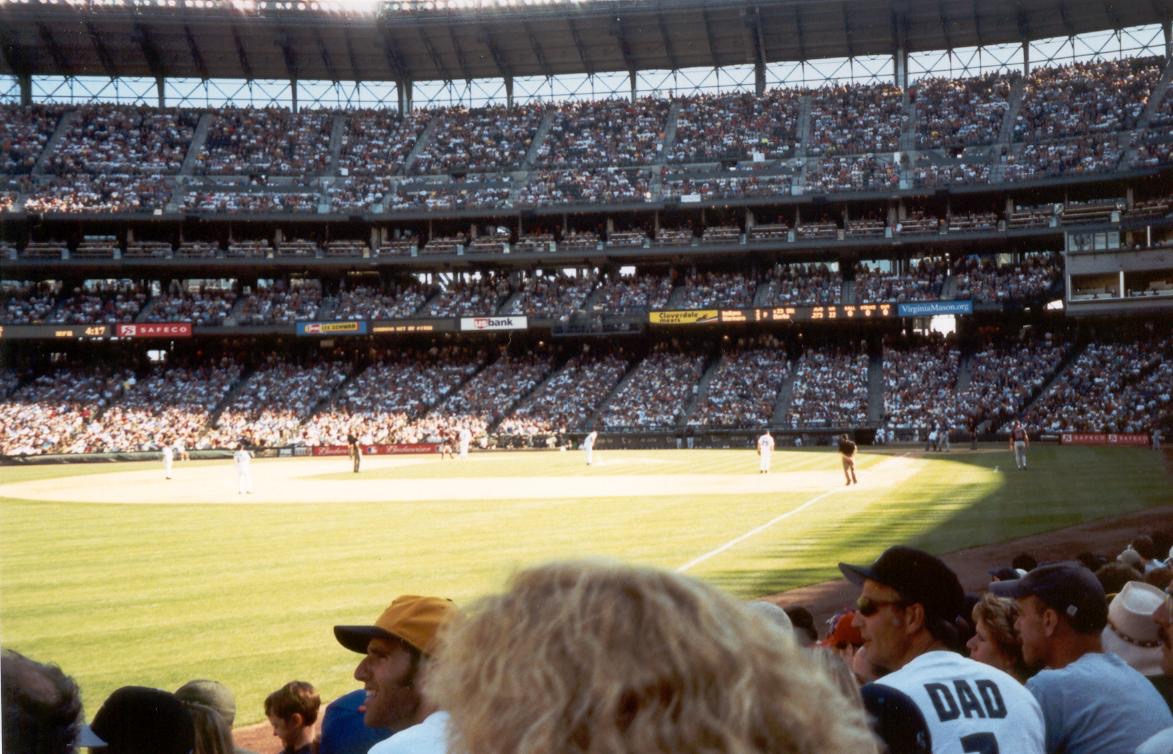 Mariners game in 2001