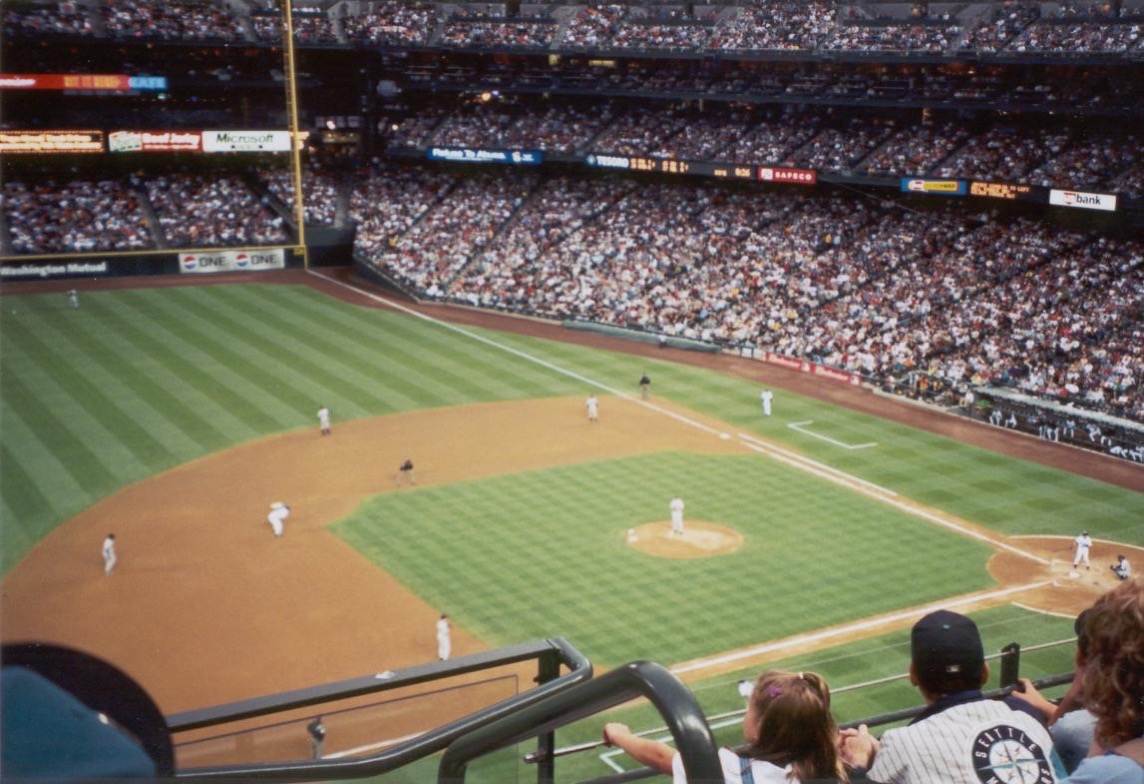 Mariners game in 2001