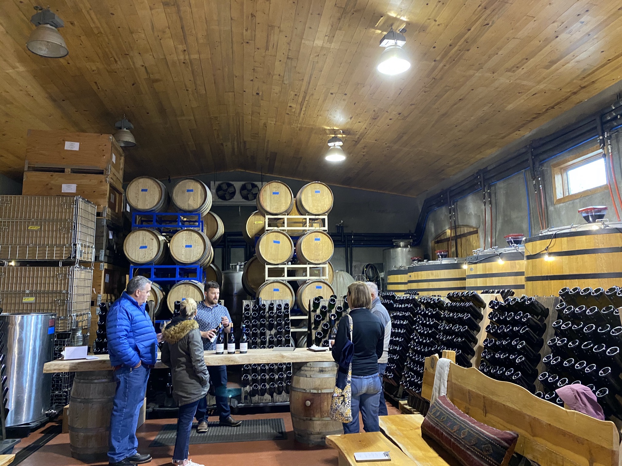 Syncline Winery interior