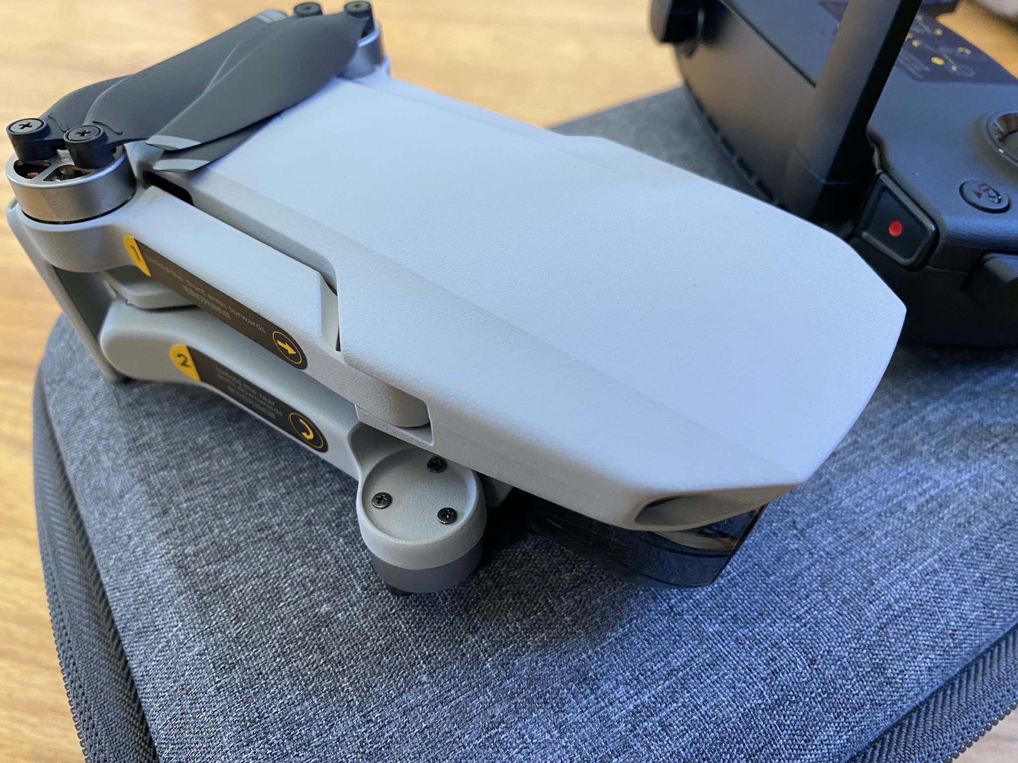 Folded drone
