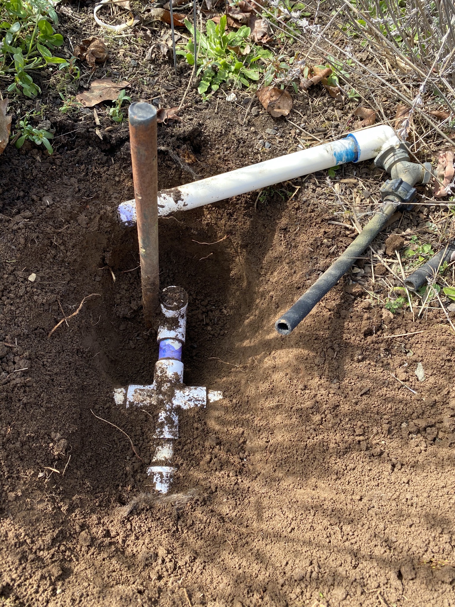 Broken tap