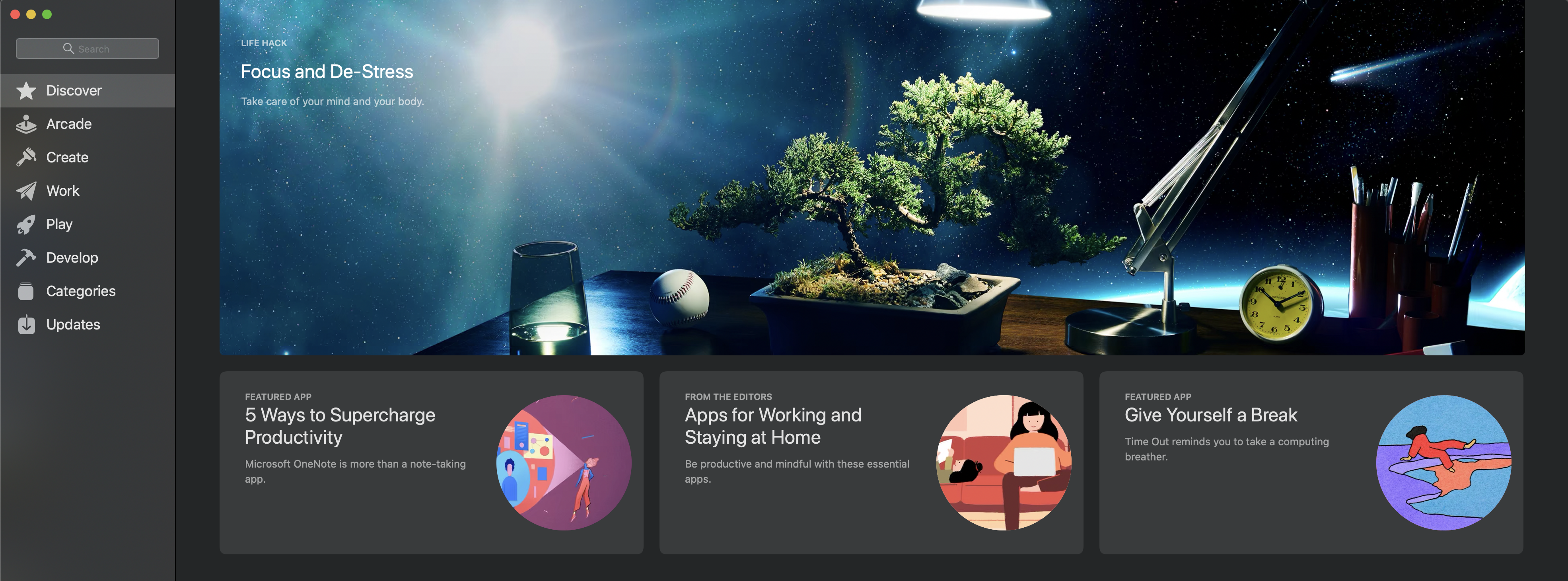 Mac App Store features