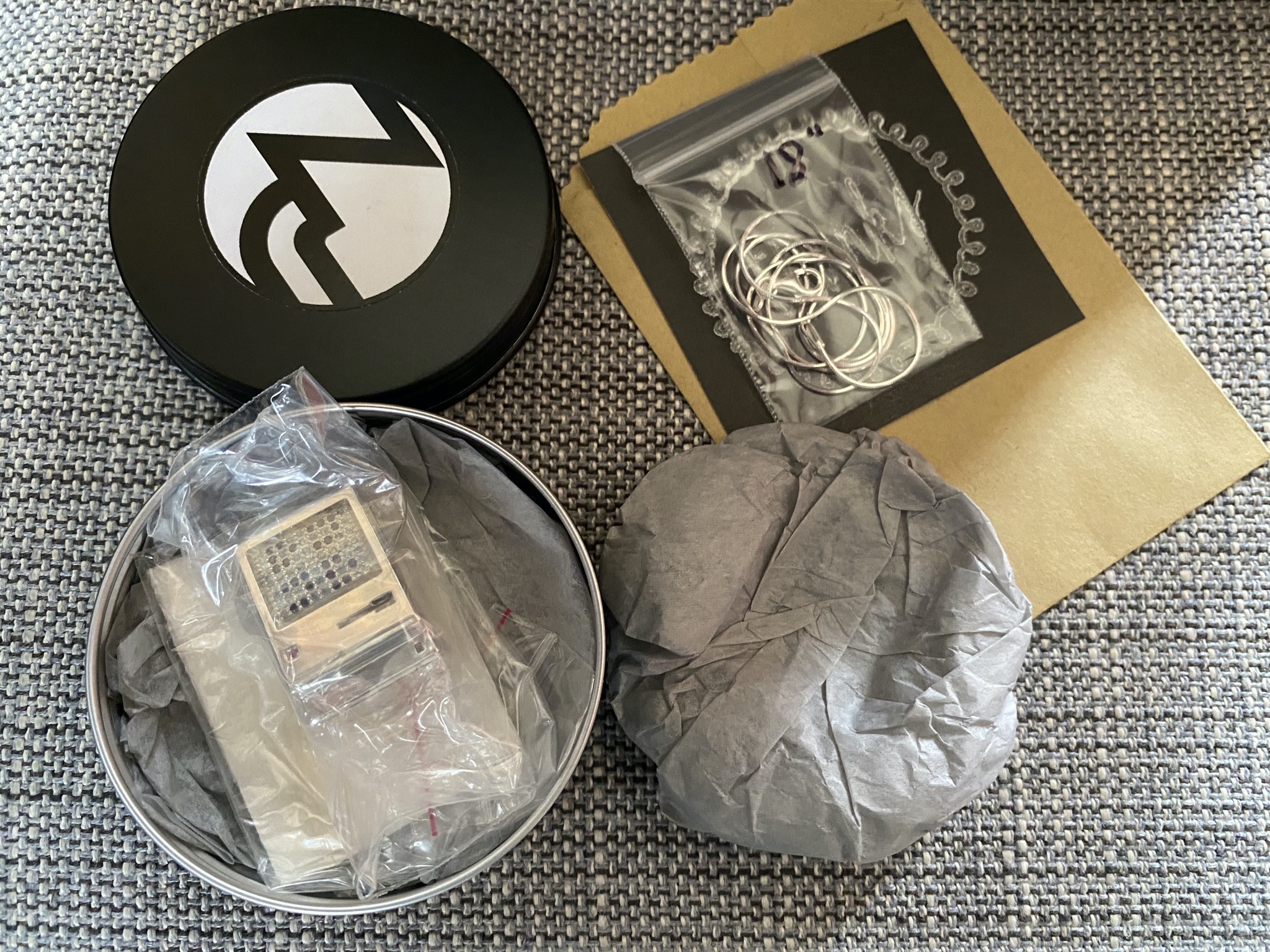 Packaged pendant and chain