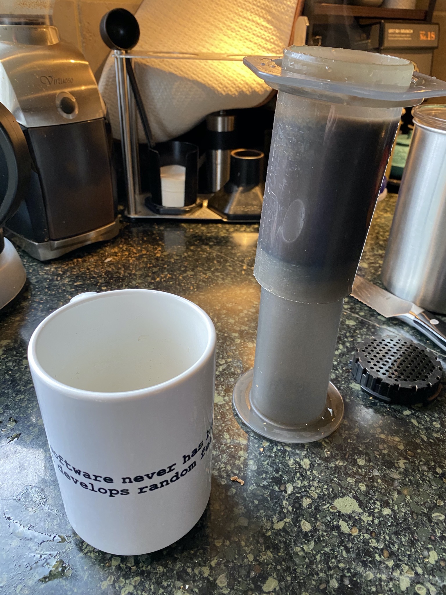 Inverted AeroPress