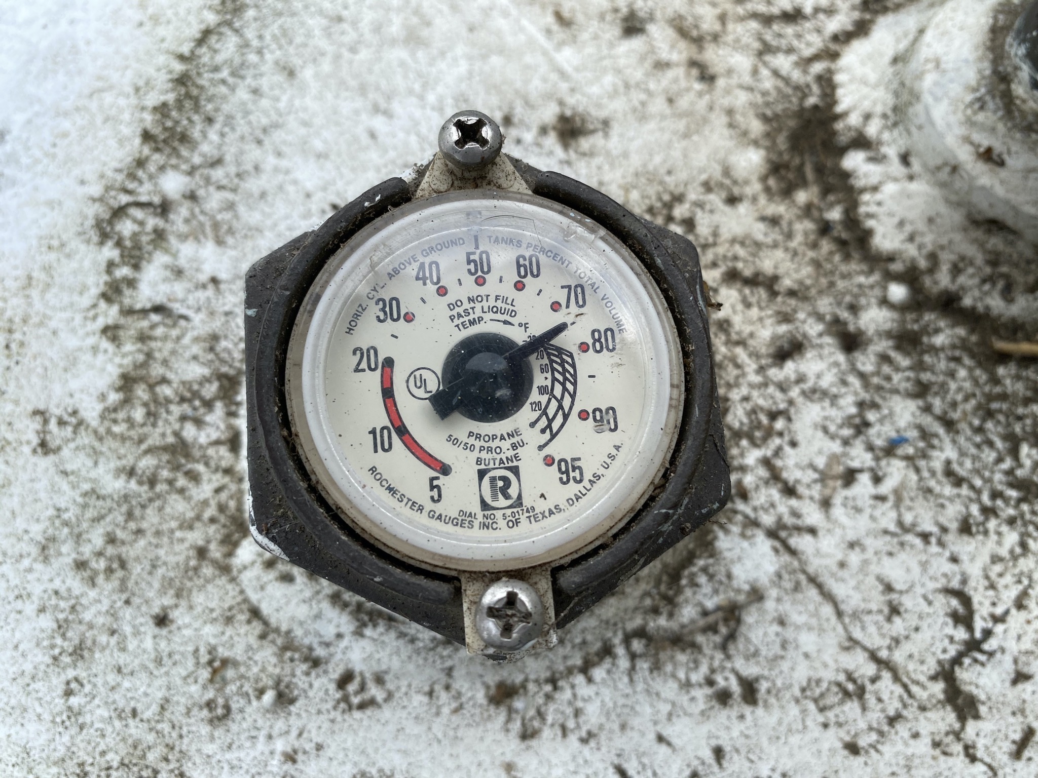 Propane gauge