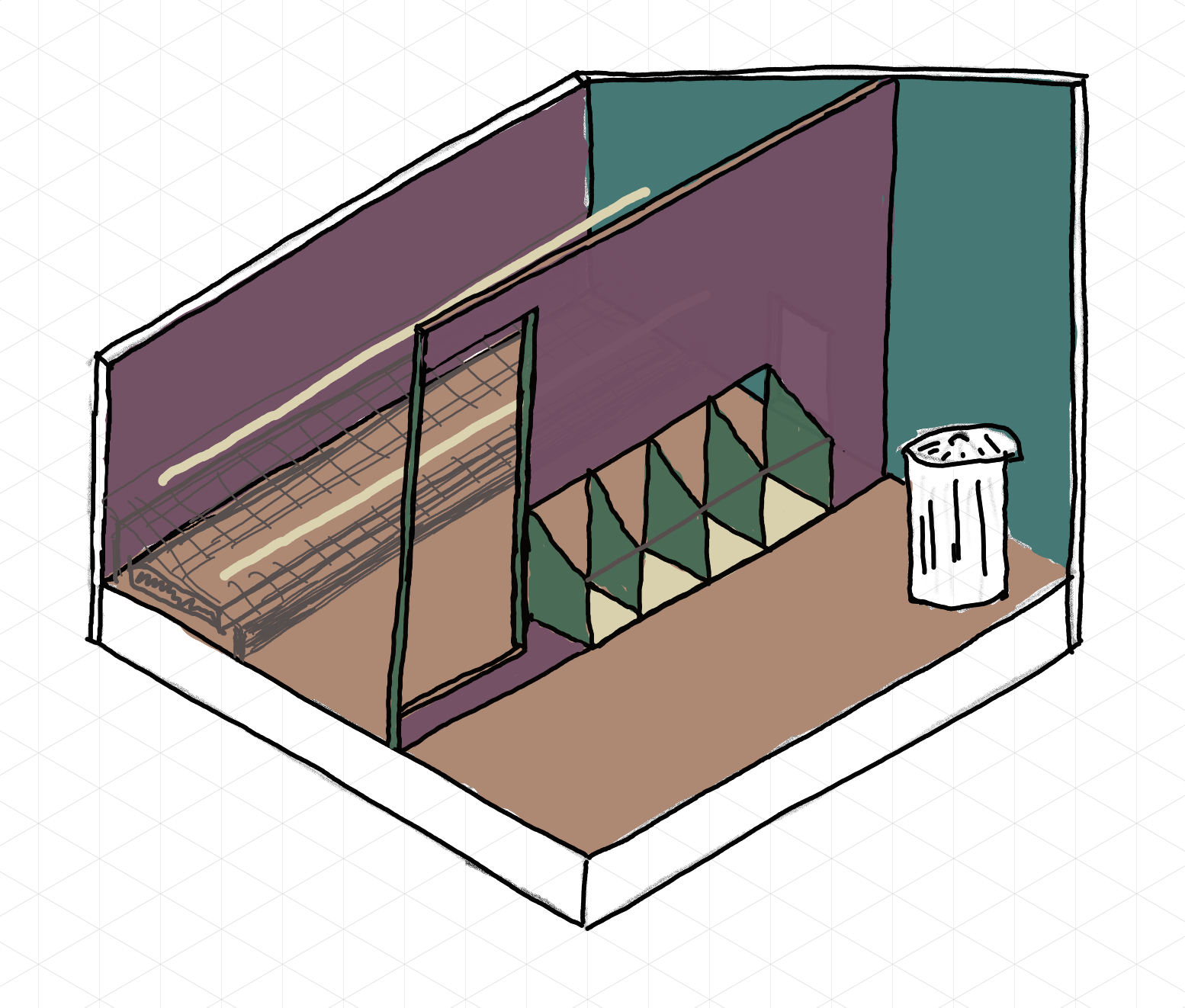 Early chicken coop design