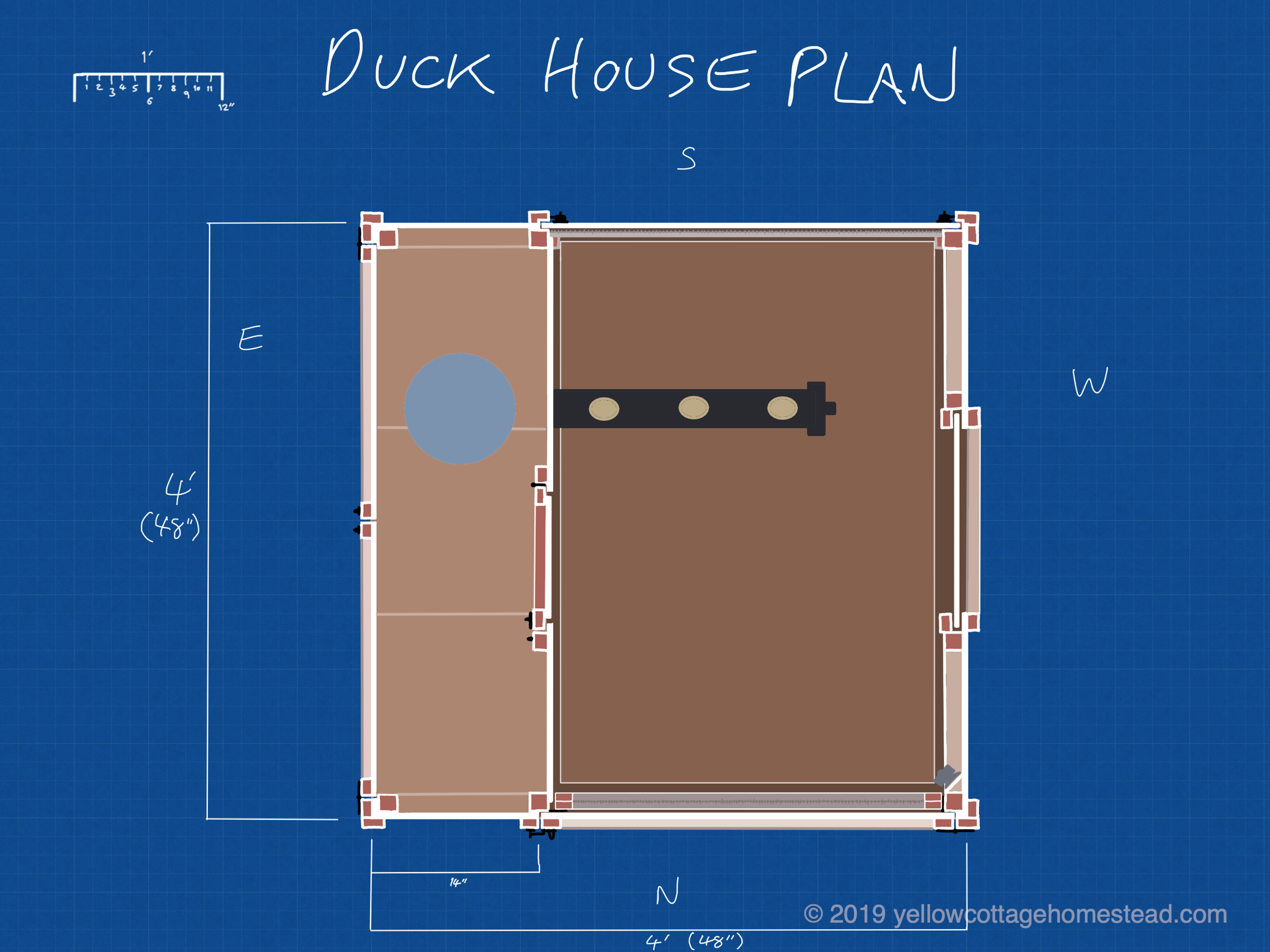 Duck house design