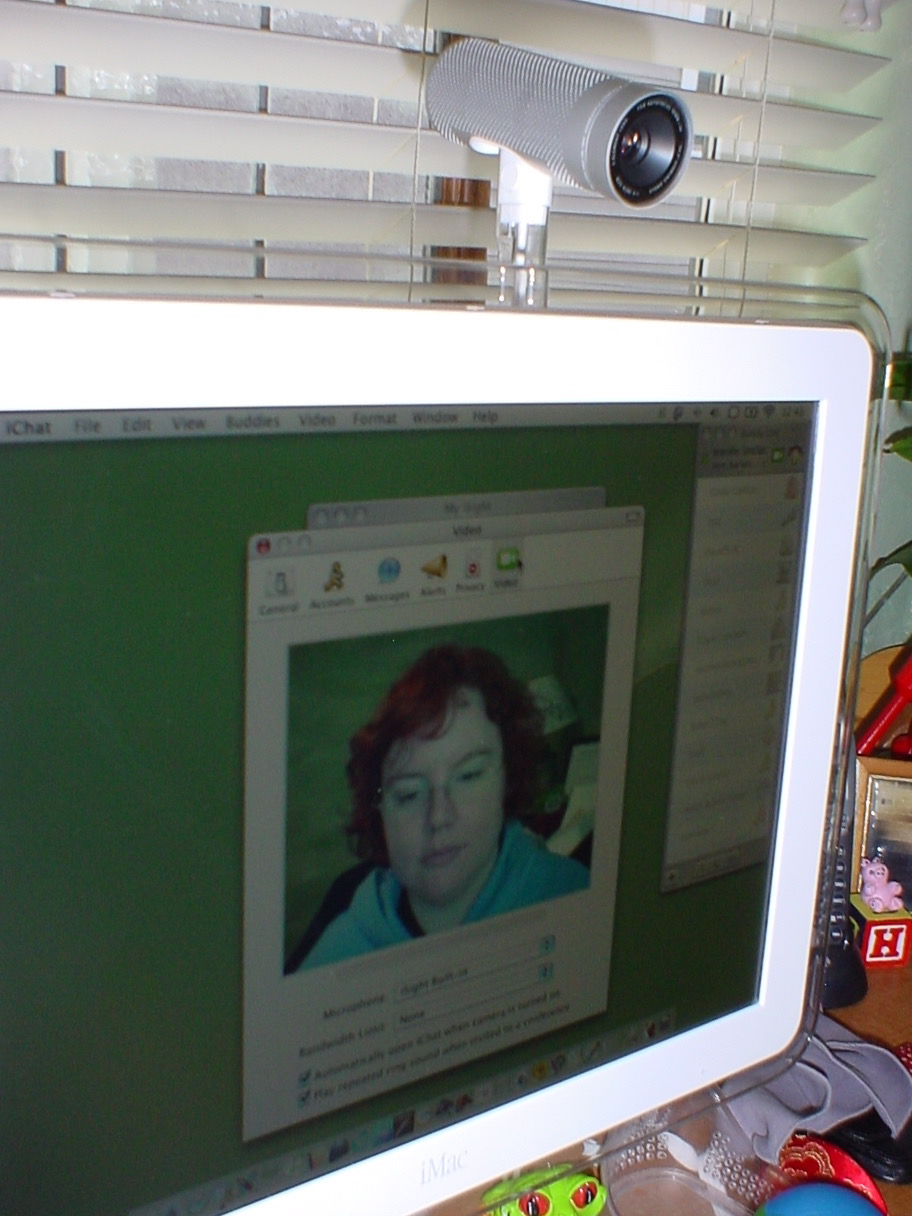 iSight with iChat app