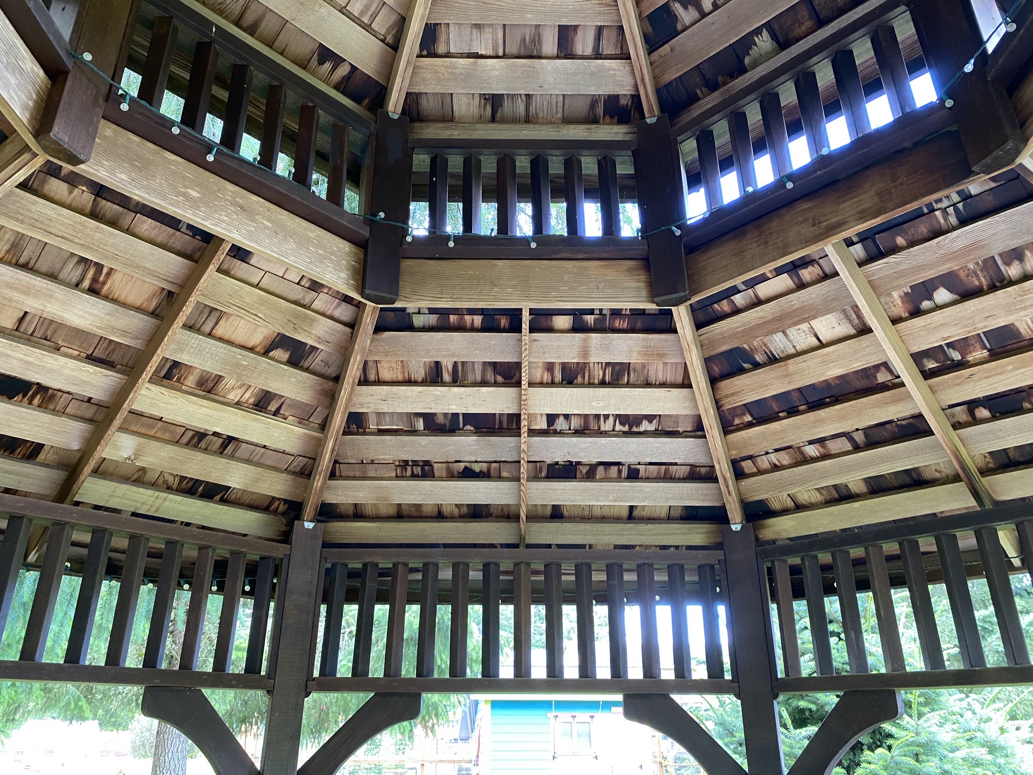 Gazebo roof