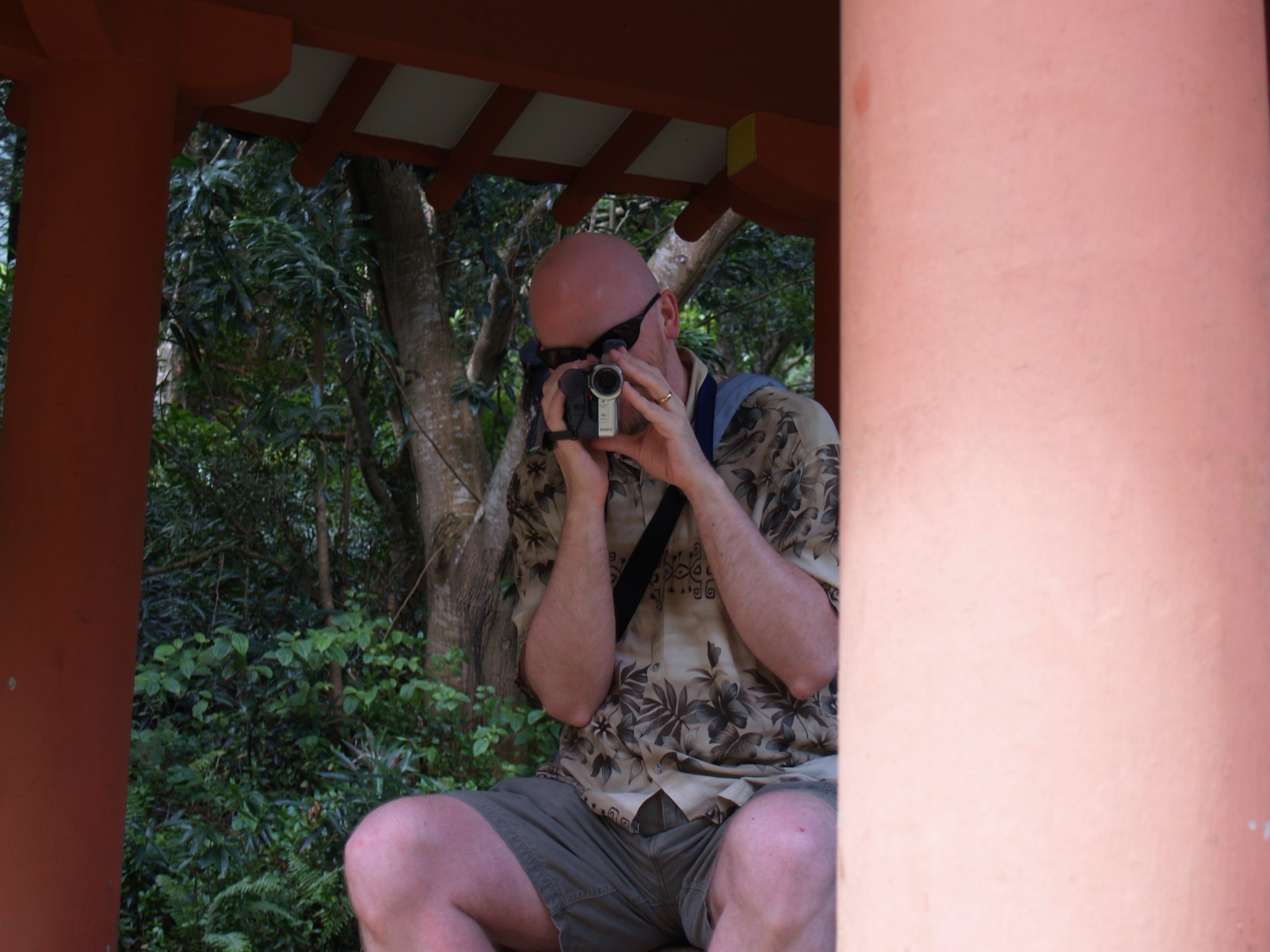 David at Byodo-In Temple