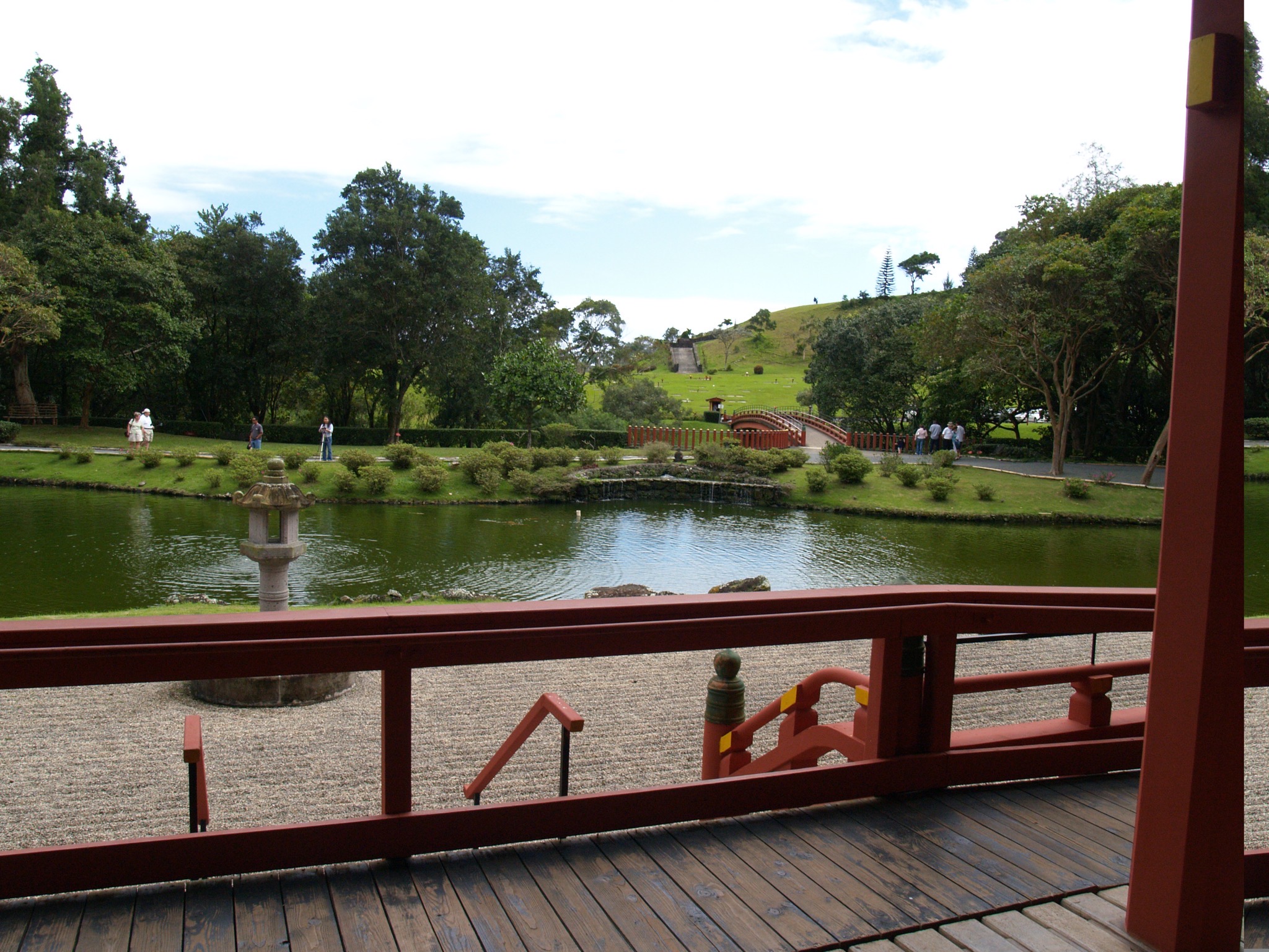 View from temple