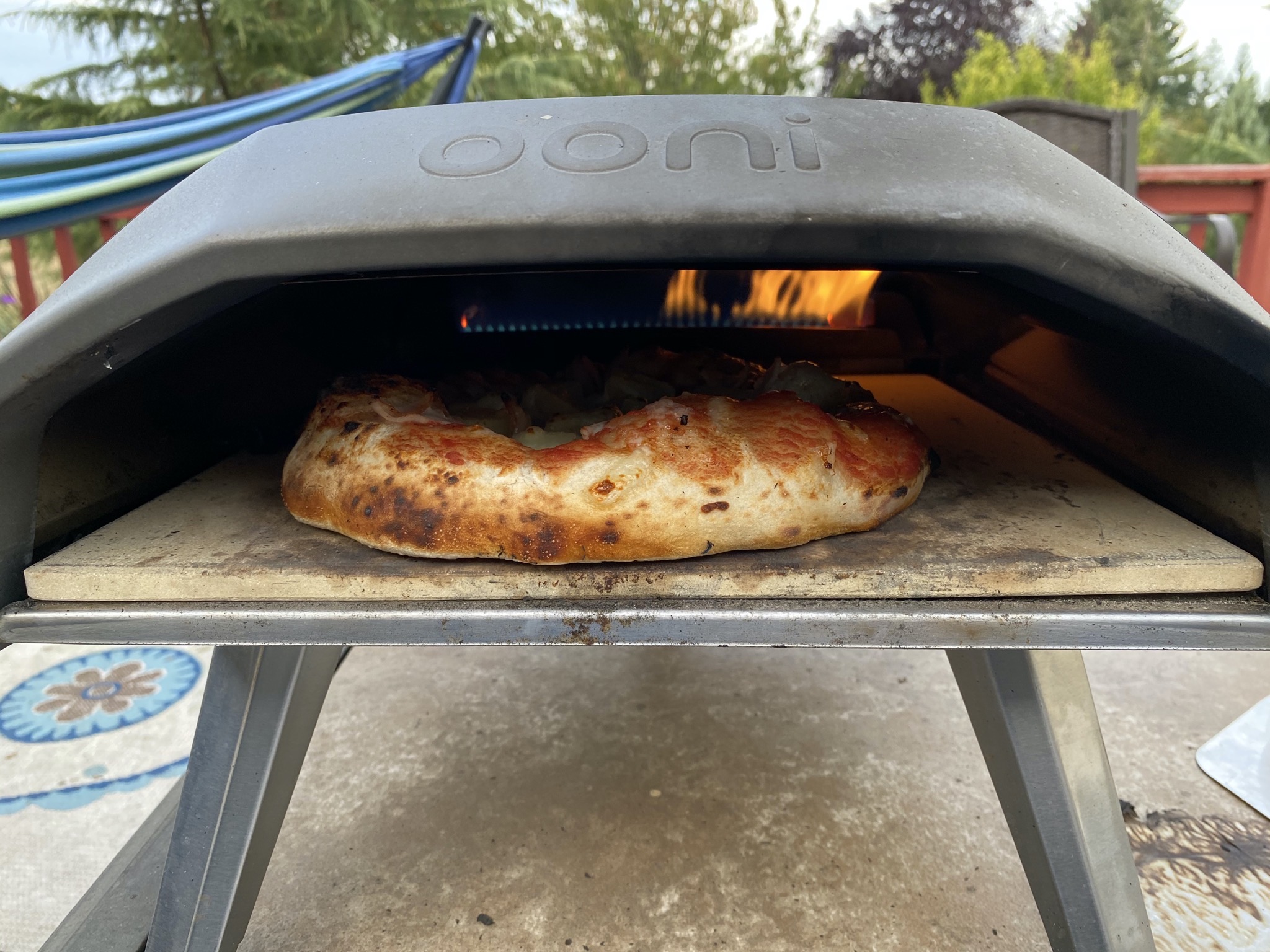 Ooni oven and pizza